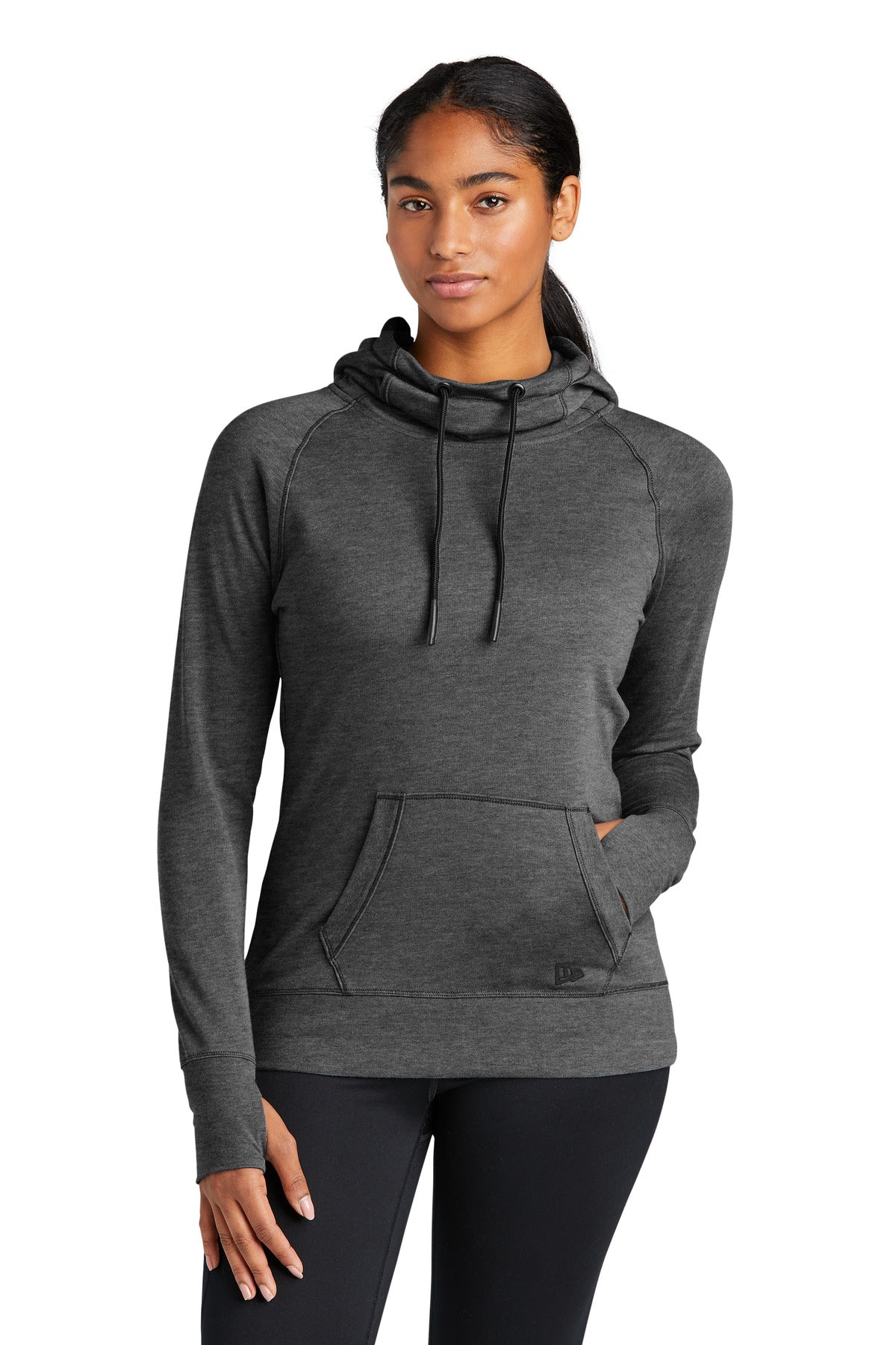 Ladies Tri-Blend Fleece Pullover Hoodie