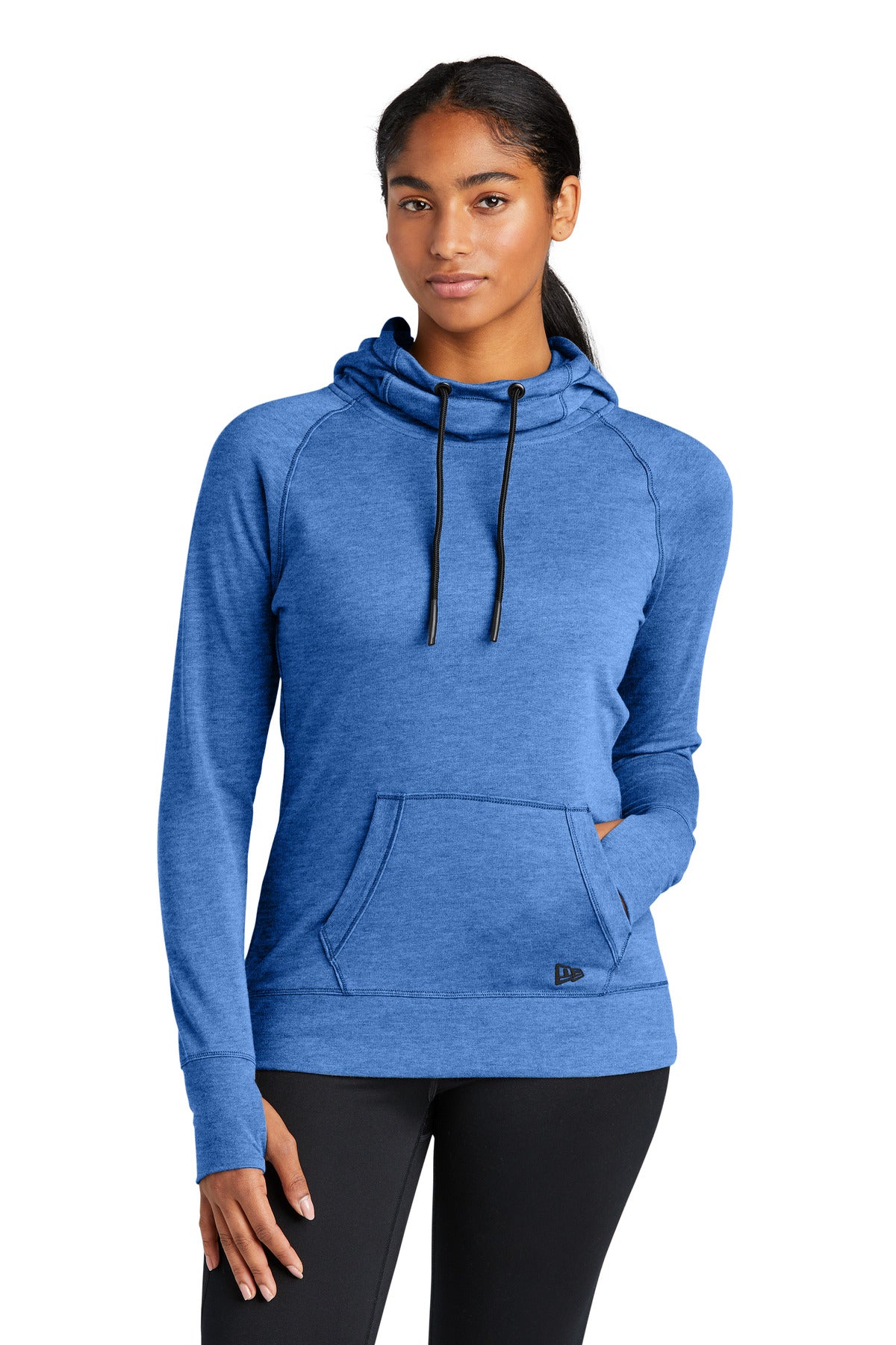 Ladies Tri-Blend Fleece Pullover Hoodie