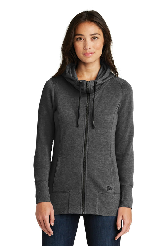 Ladies Tri-Blend Fleece Full-Zip Hoodie