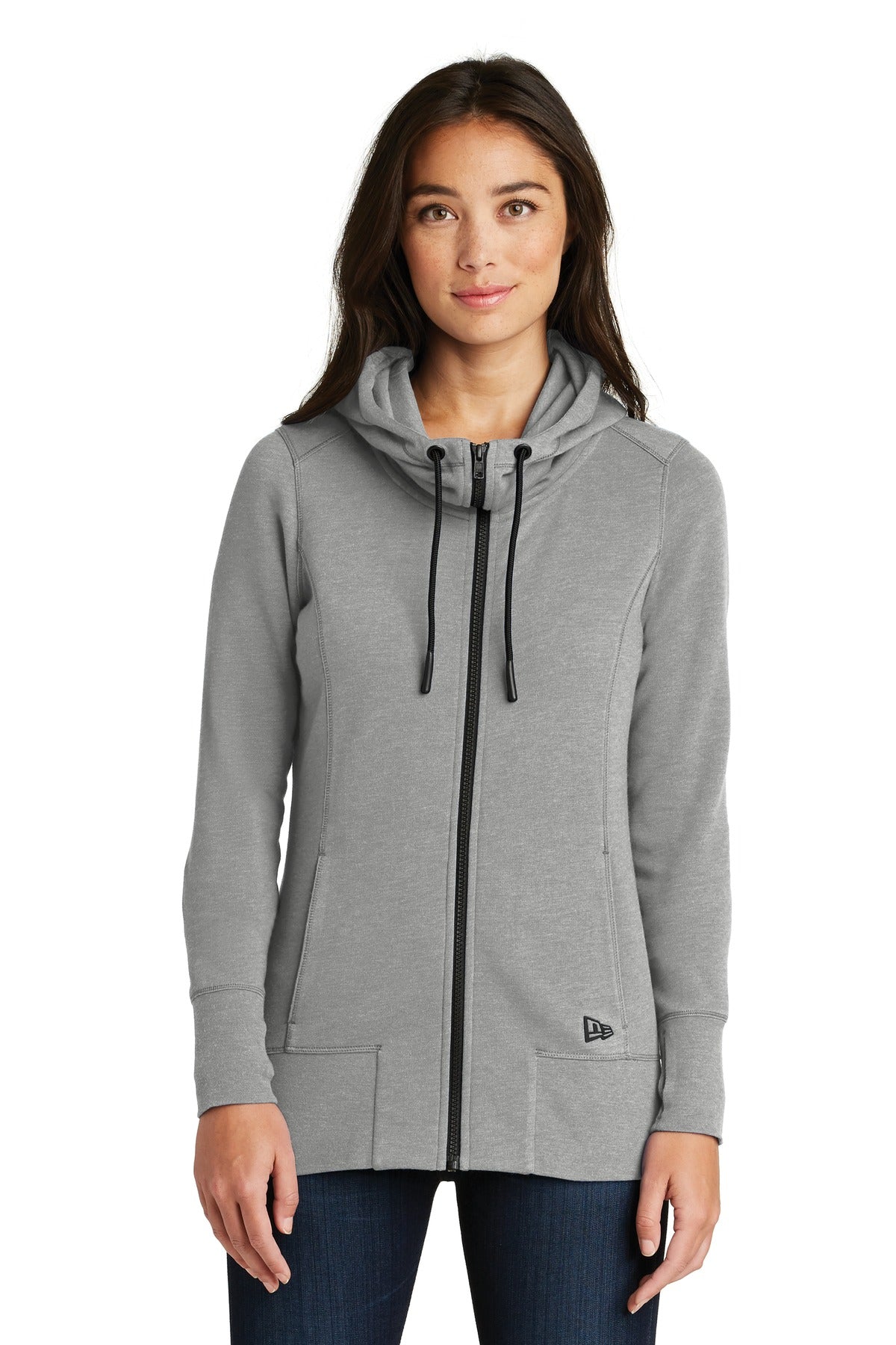 Ladies Tri-Blend Fleece Full-Zip Hoodie
