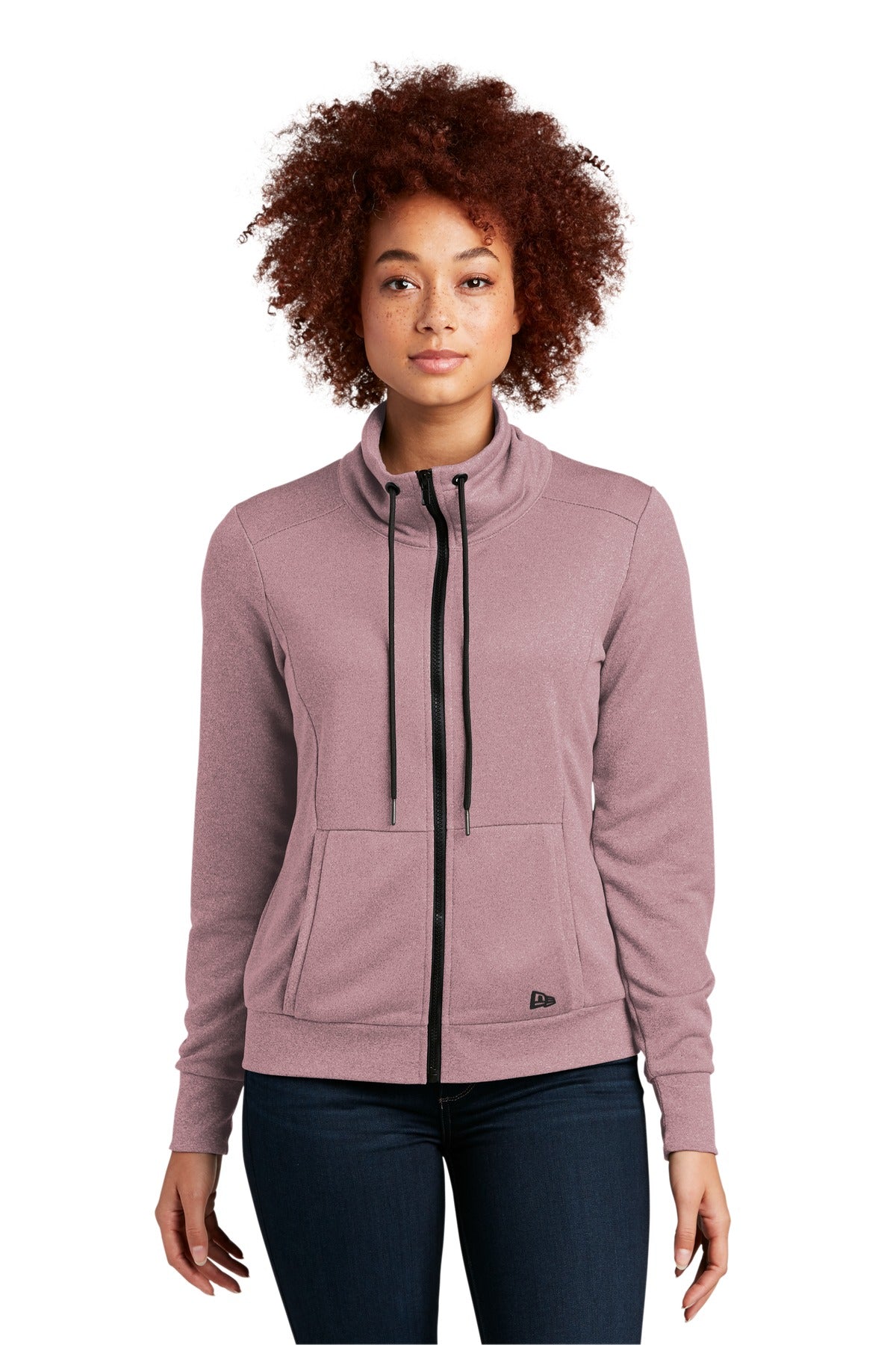 Ladies Performance Terry Full-Zip Cowl