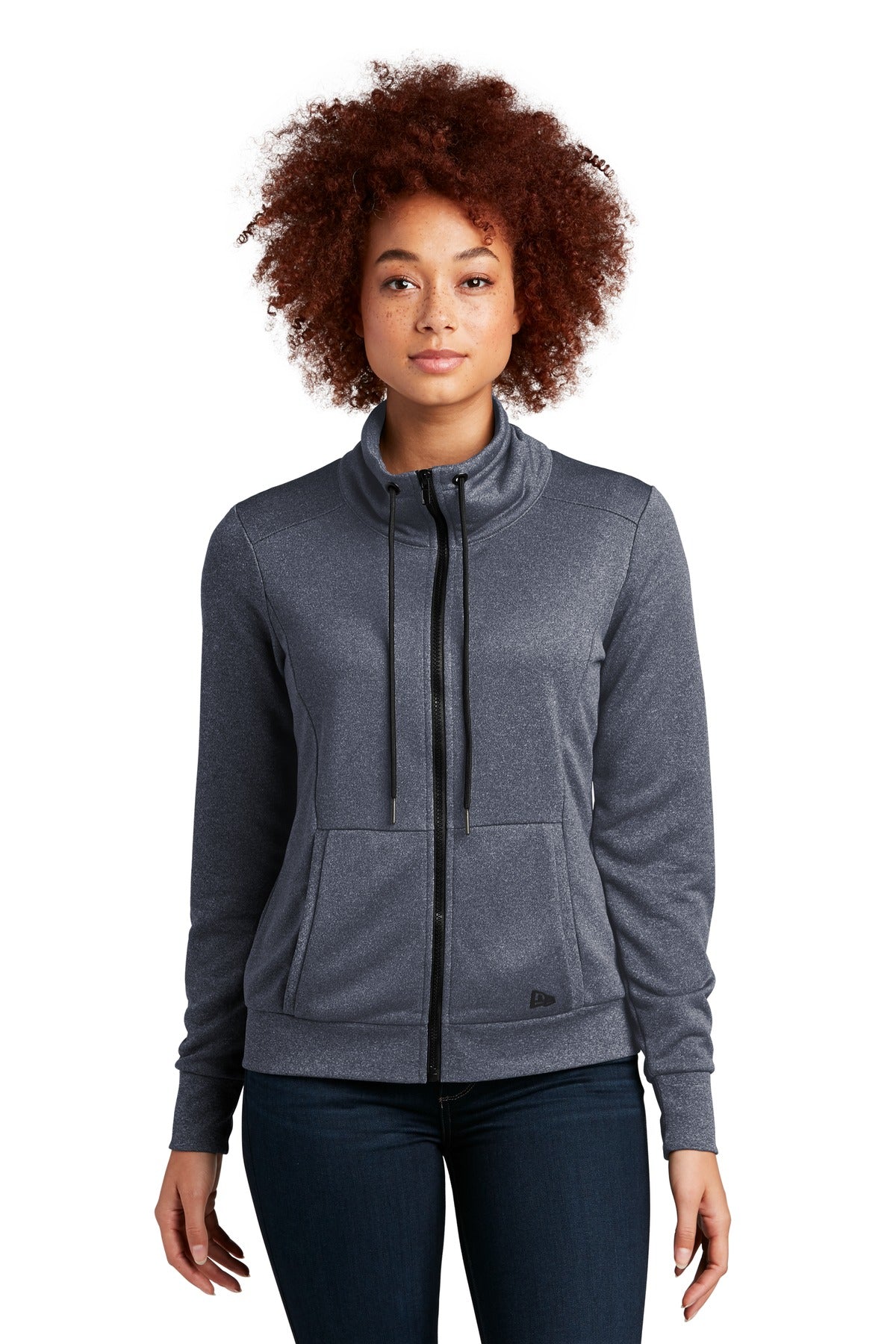 Ladies Performance Terry Full-Zip Cowl
