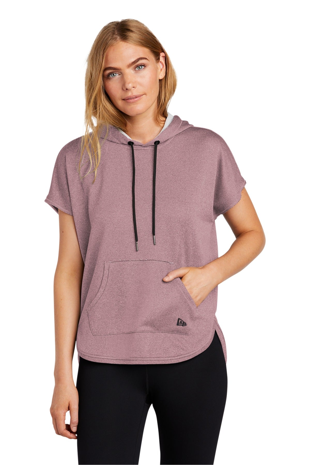 Ladies Performance Terry Short Sleeve Hoodie