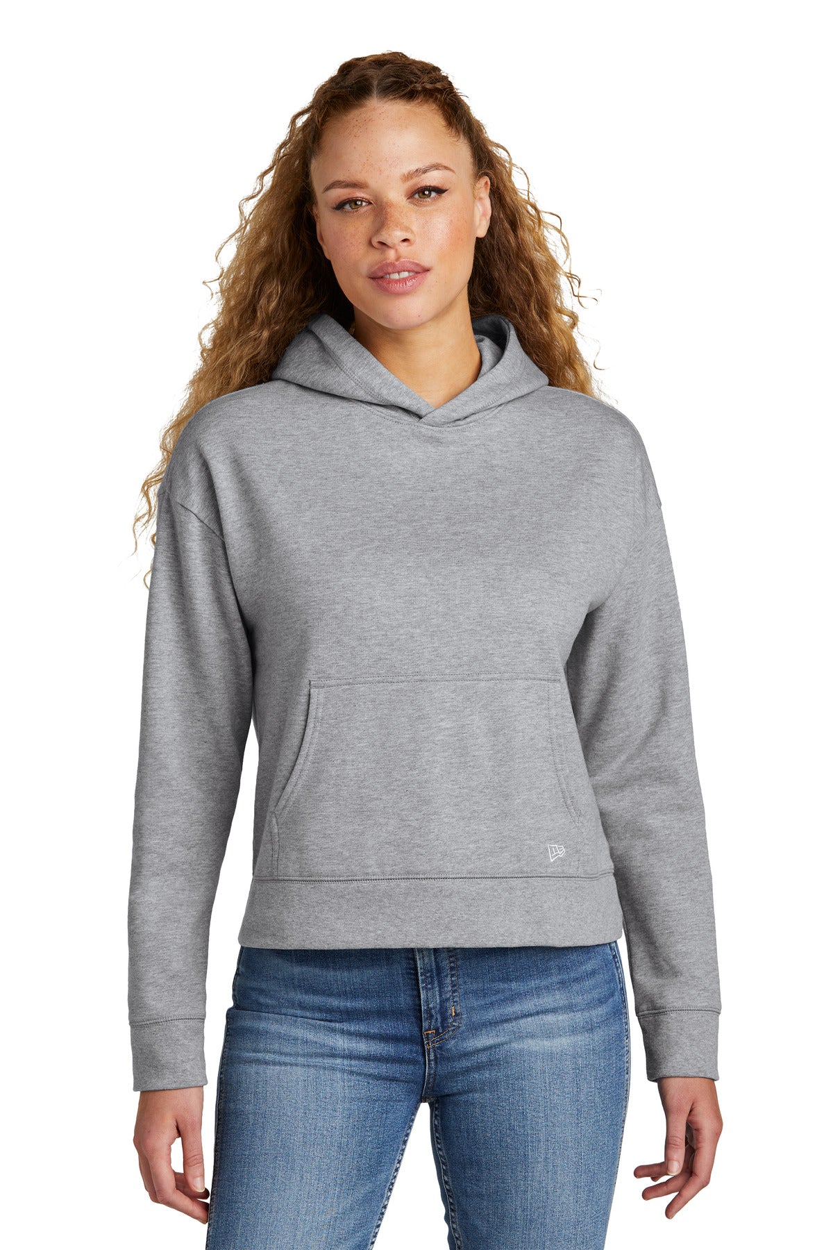 New Era® Ladies Comeback Fleece Pullover Hoodie
