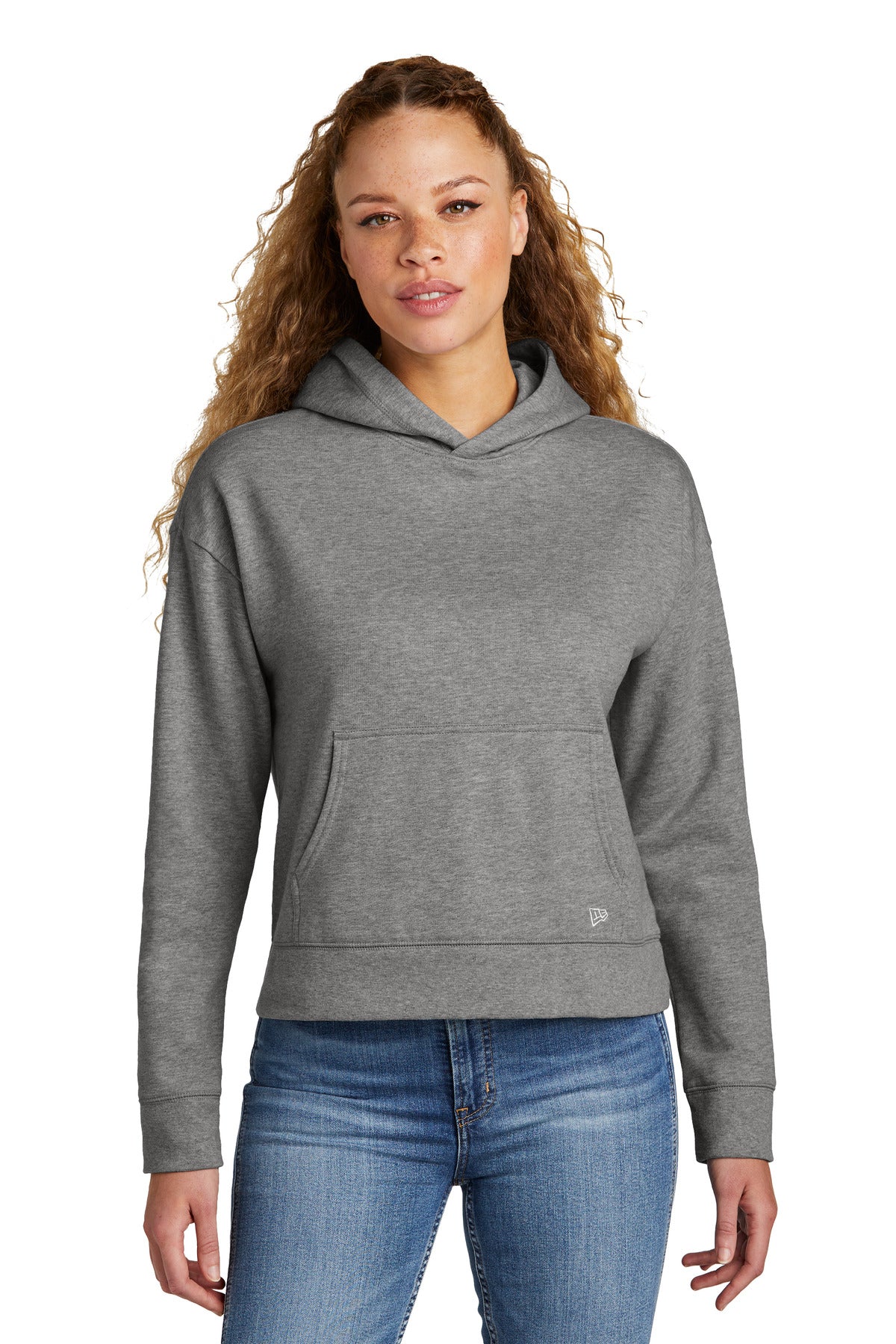 New Era® Ladies Comeback Fleece Pullover Hoodie