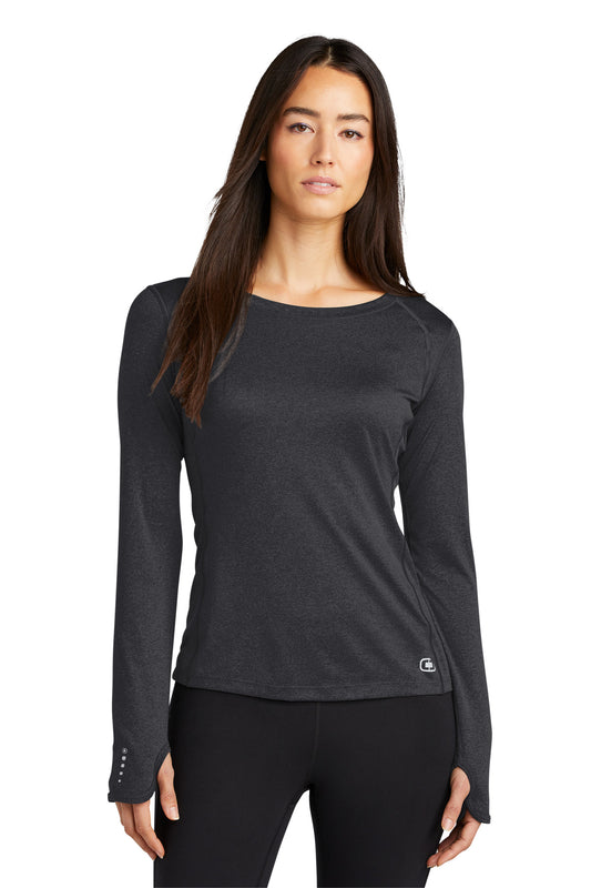 Ladies Long Sleeve Pulse Crew