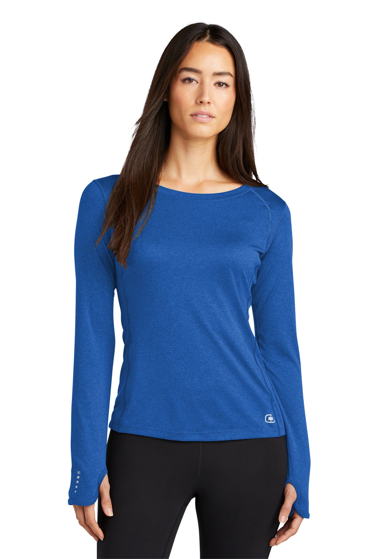 Ladies Long Sleeve Pulse Crew