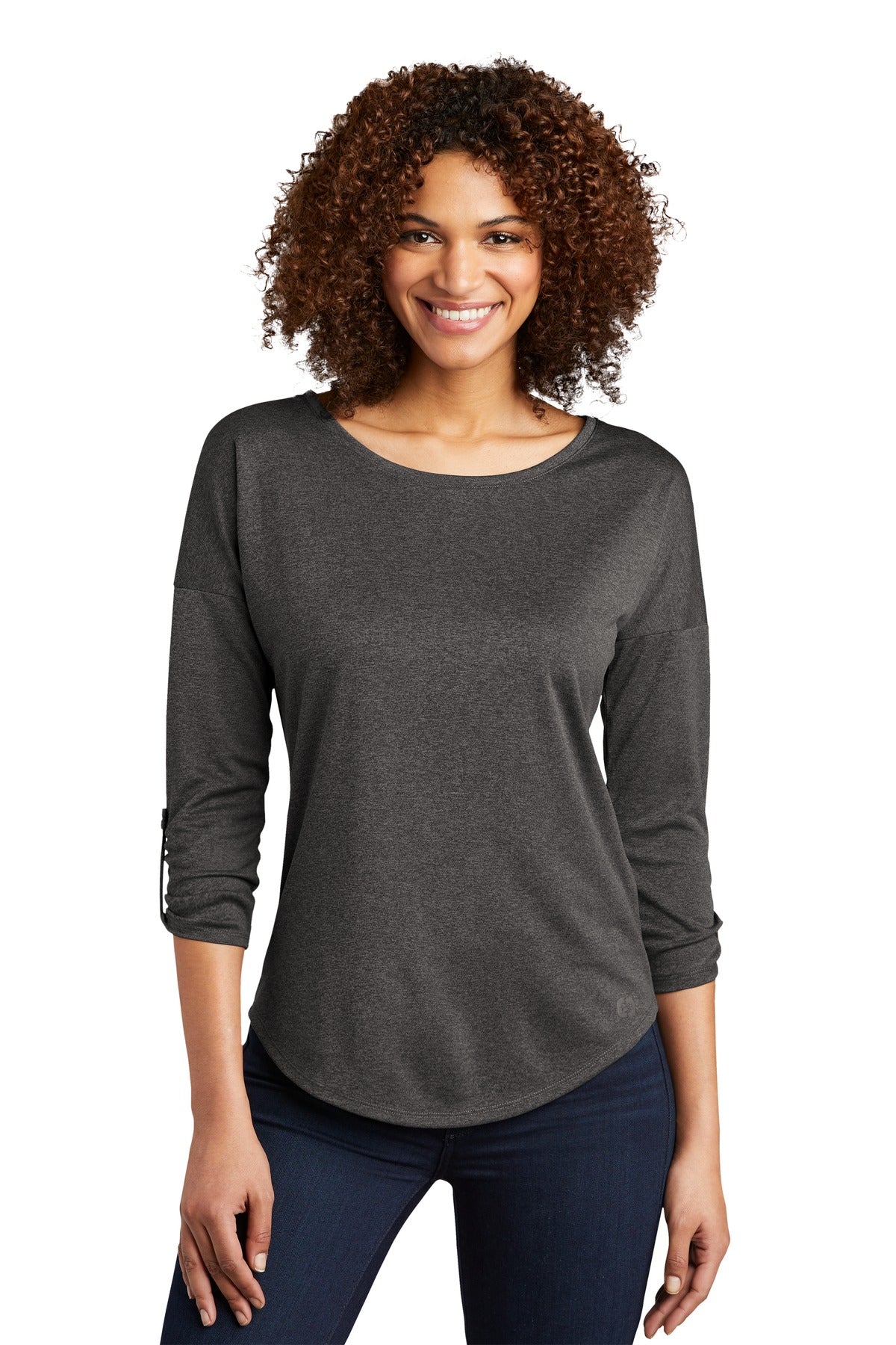 Ladies Gravitate Scoop 3/4-Sleeve
