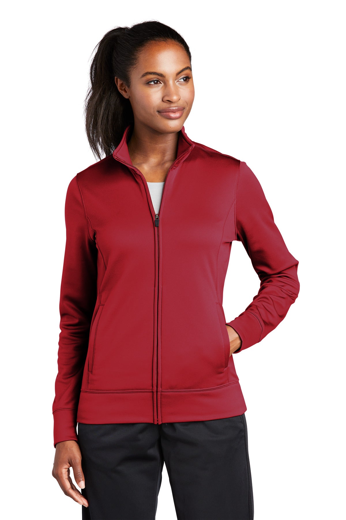 Ladies Sport-Wick® Fleece Full-Zip Jacket