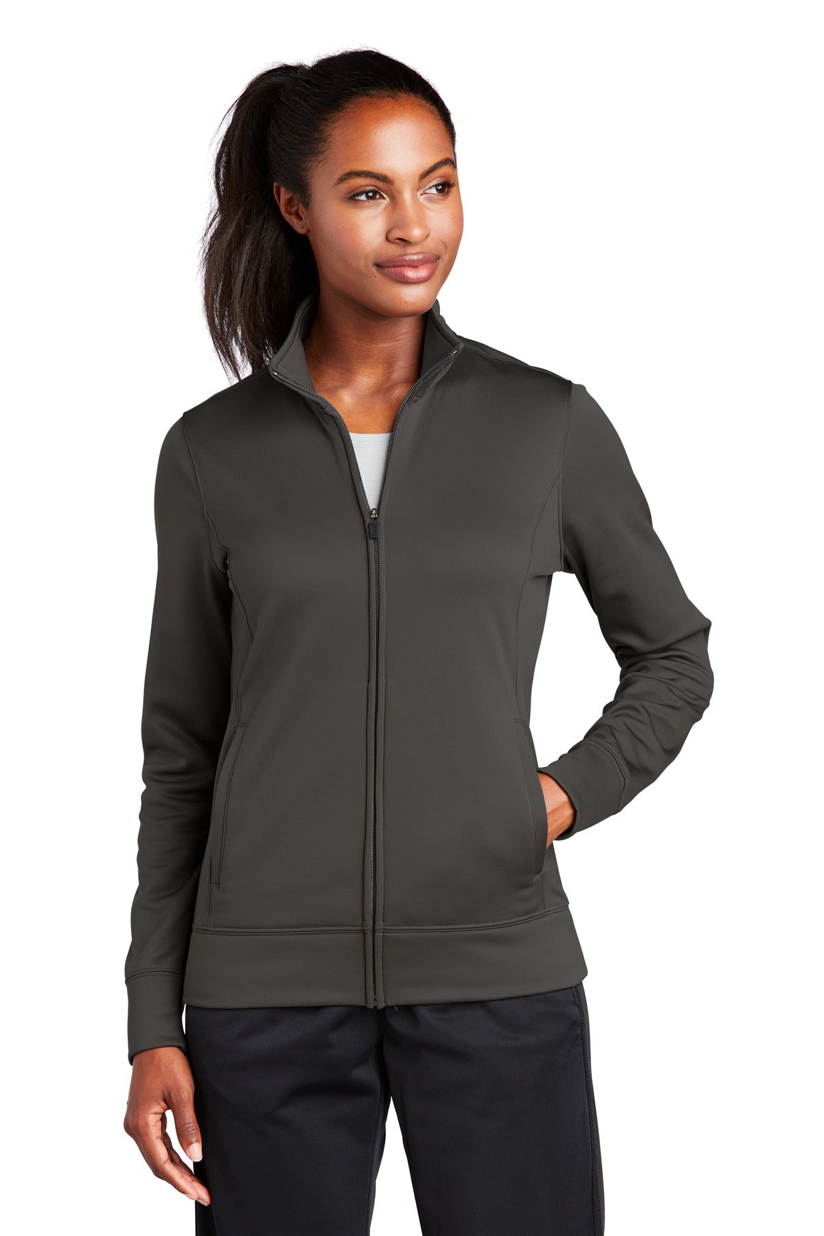 Ladies Sport-Wick® Fleece Full-Zip Jacket