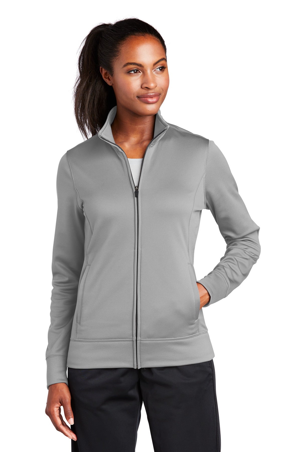 Ladies Sport-Wick® Fleece Full-Zip Jacket