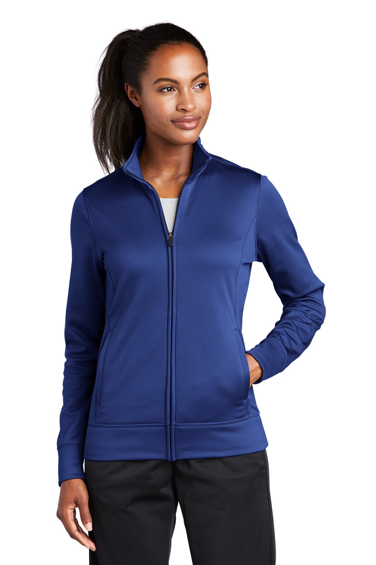Ladies Sport-Wick® Fleece Full-Zip Jacket