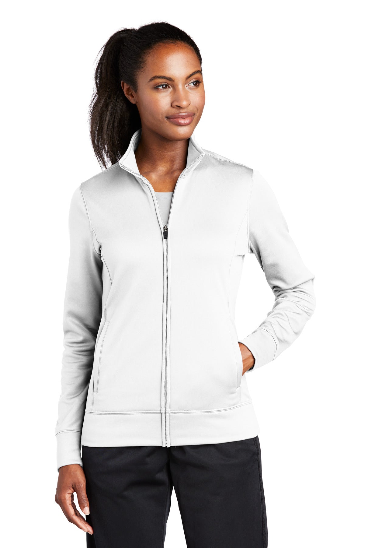 Ladies Sport-Wick® Fleece Full-Zip Jacket