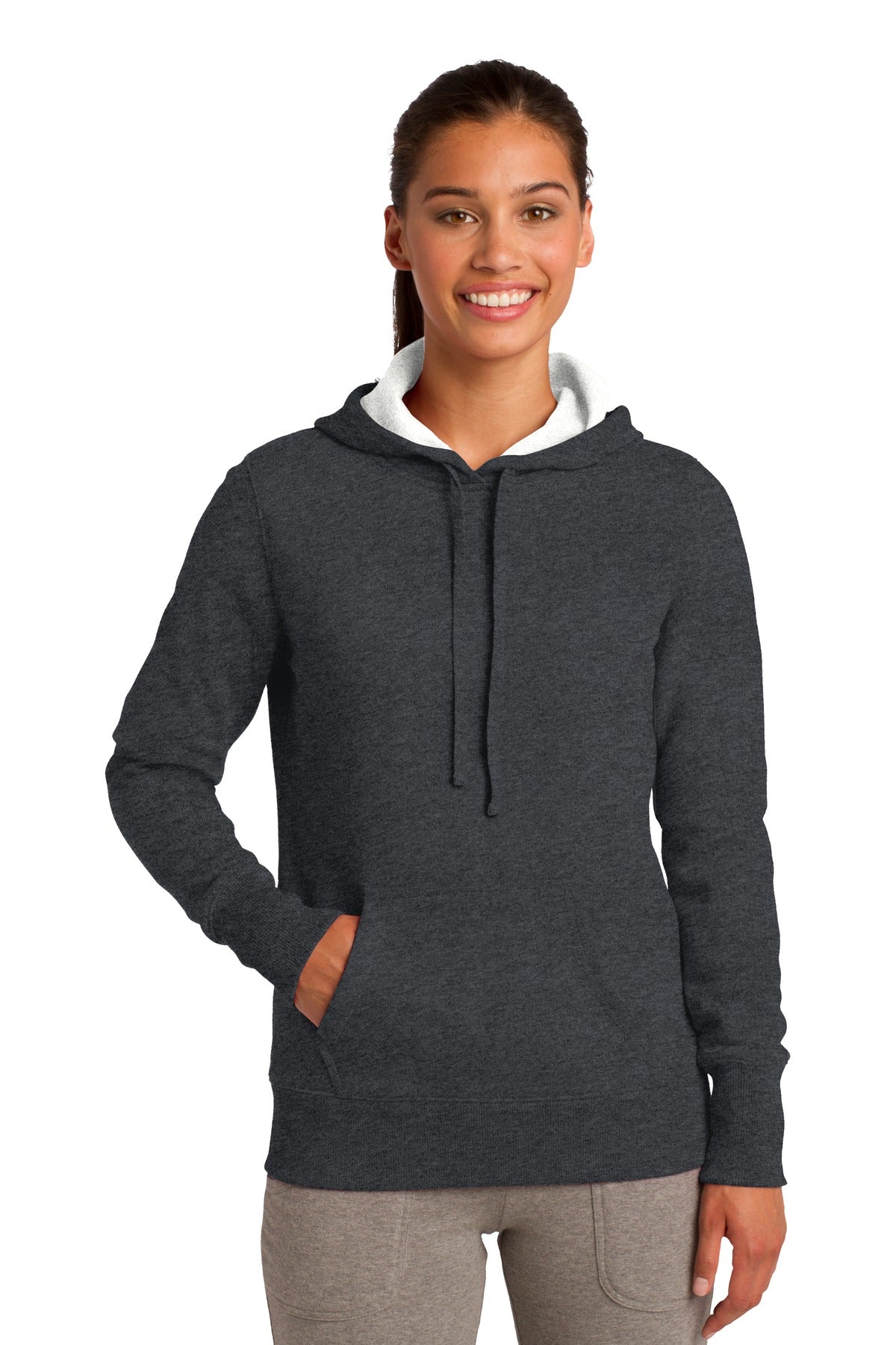 Ladies Pullover Hooded Sweatshirt