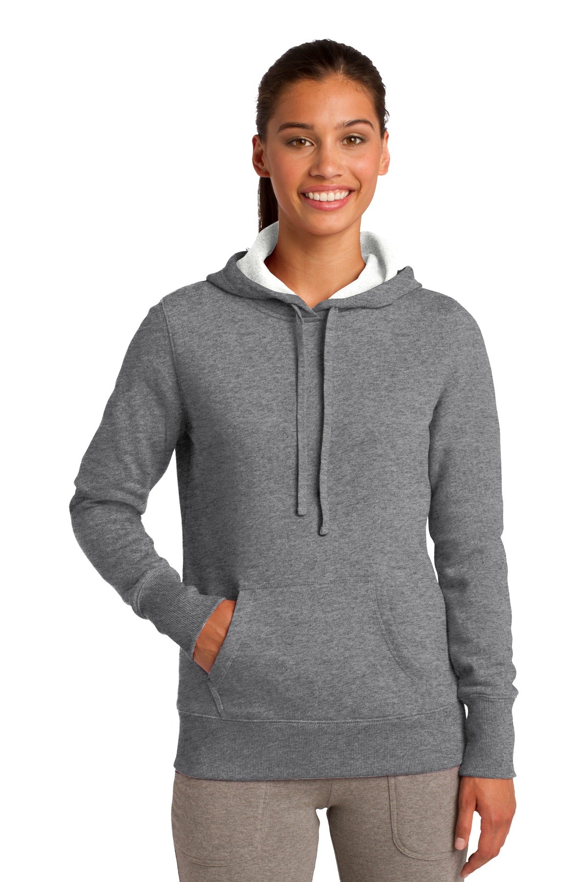 Ladies Pullover Hooded Sweatshirt