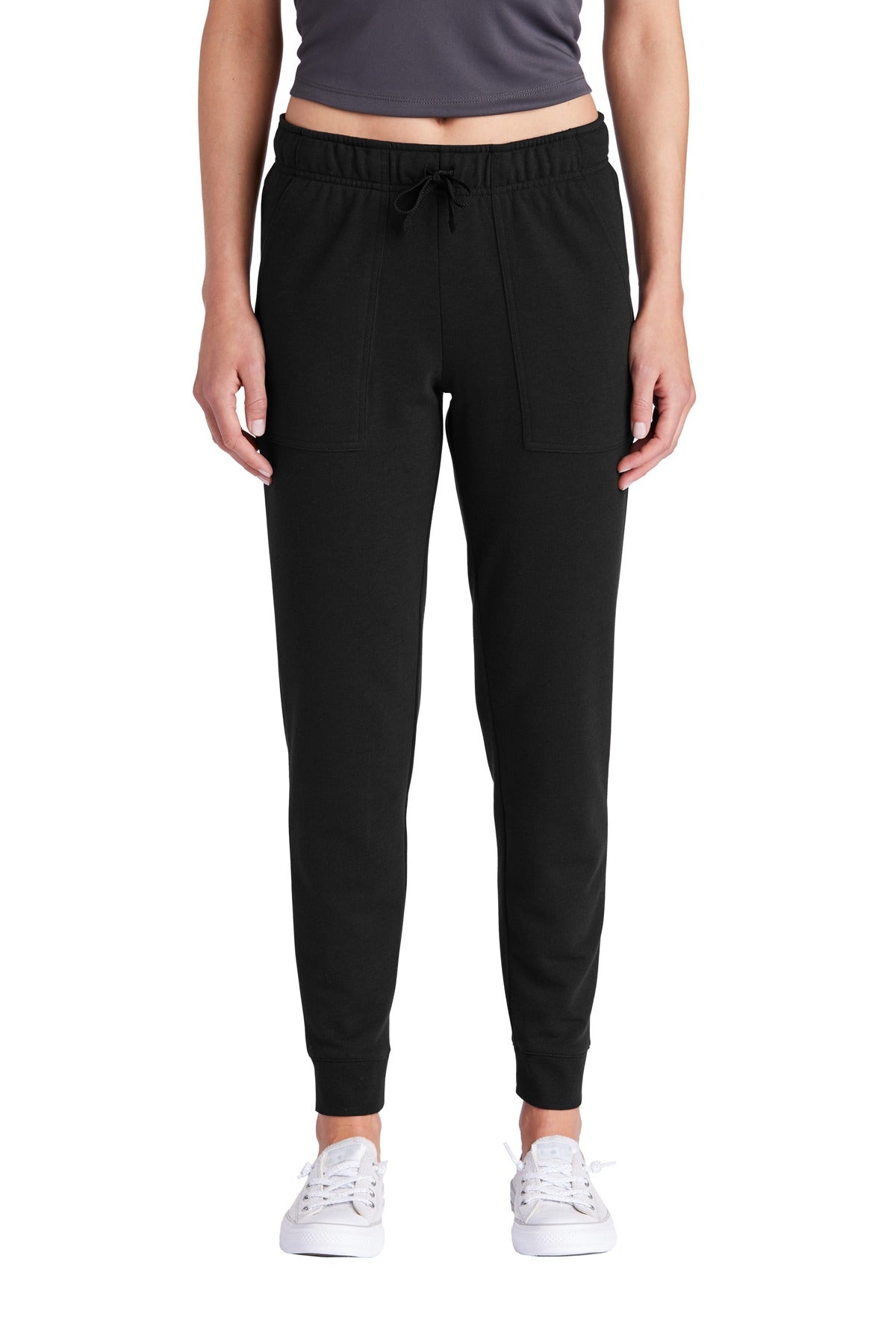 Ladies PosiCharge ® Tri-Blend Wicking Fleece Jogger