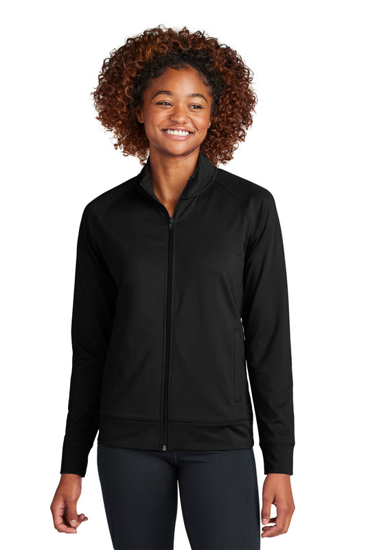 Ladies Sport-Wick® Stretch Full-Zip Cadet Jacket