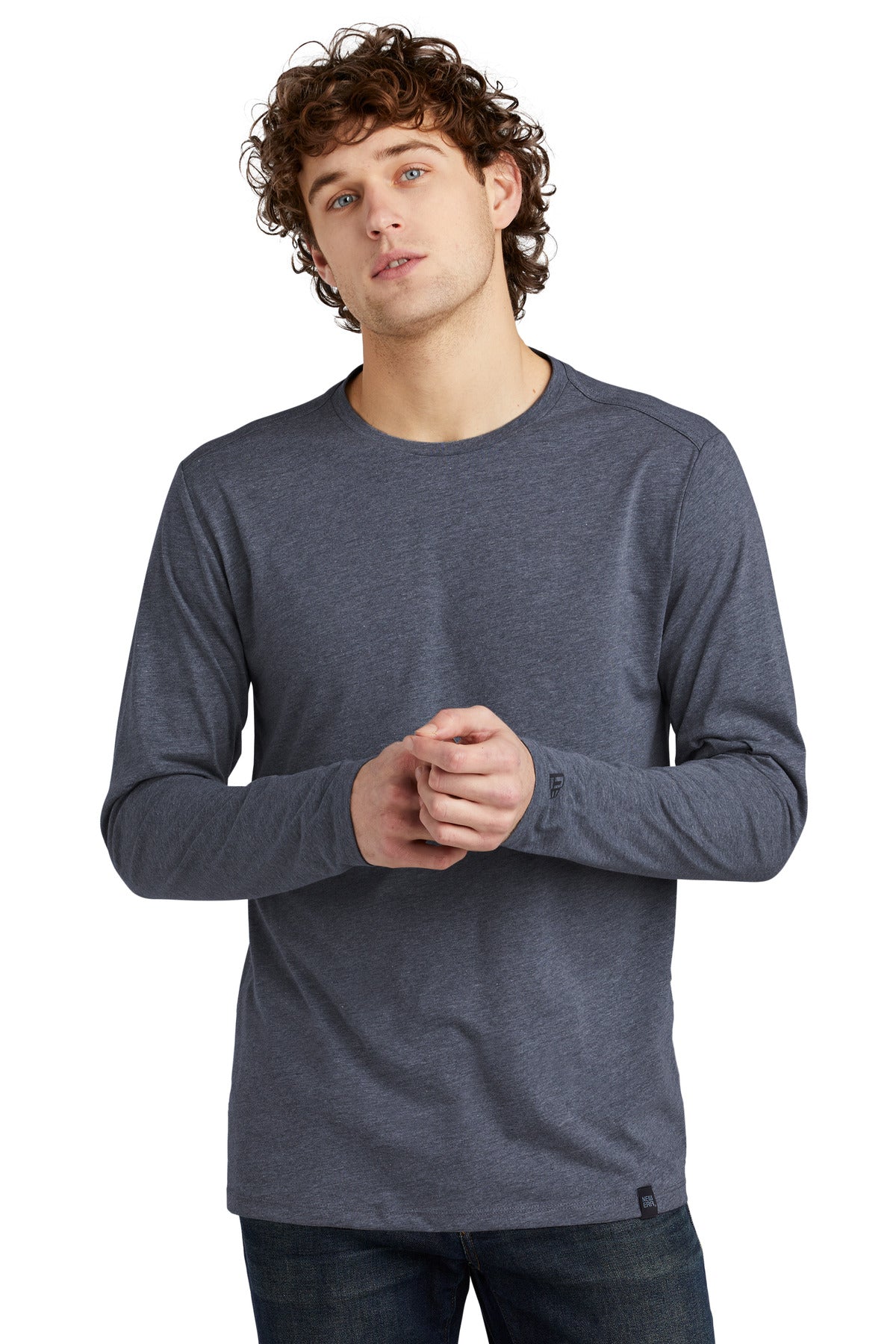 Heritage Blend Long Sleeve Crew Tee