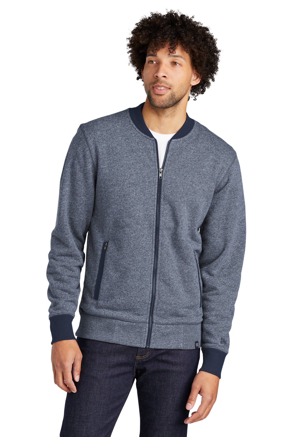 French Terry Baseball Full-Zip