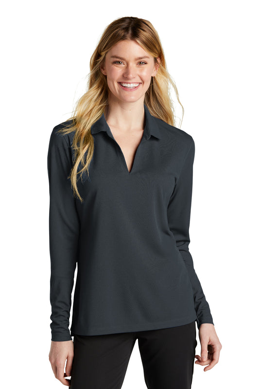 Ladies Dri-FIT Micro Pique 20 Long Sleeve Polo