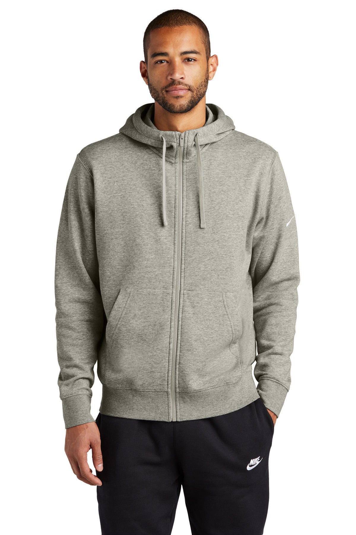 Club Fleece Sleeve Swoosh Full-Zip Hoodie