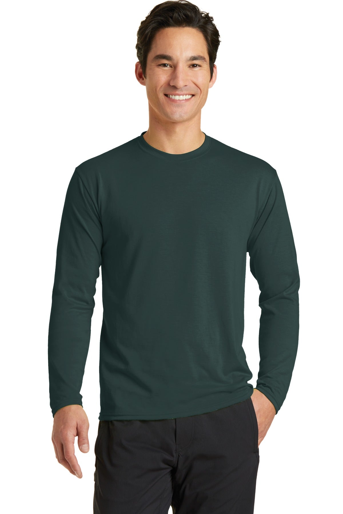 Long Sleeve Performance Blend Tee