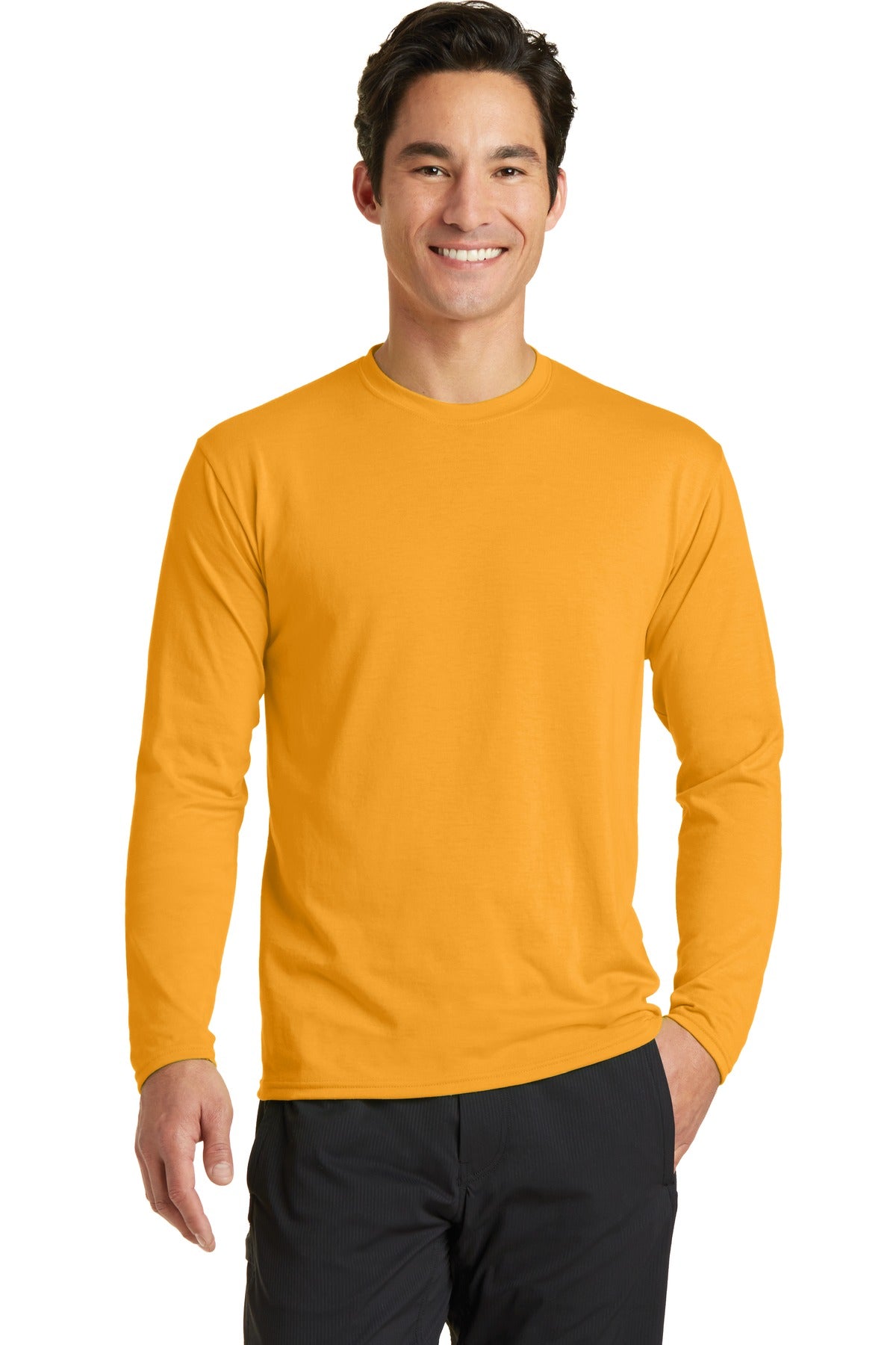 Long Sleeve Performance Blend Tee
