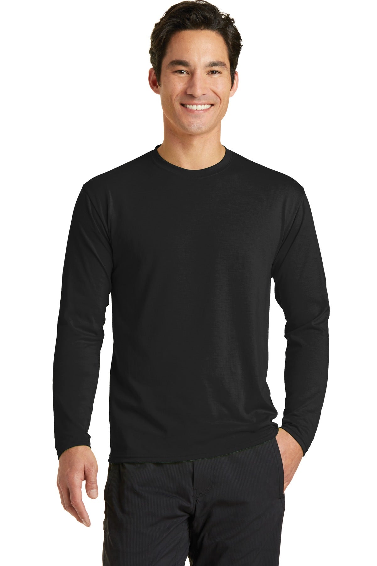 Long Sleeve Performance Blend Tee