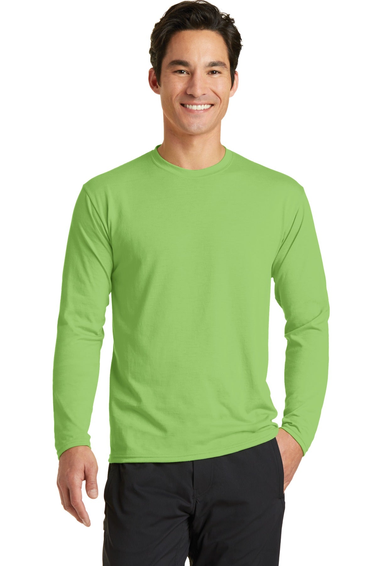 Long Sleeve Performance Blend Tee