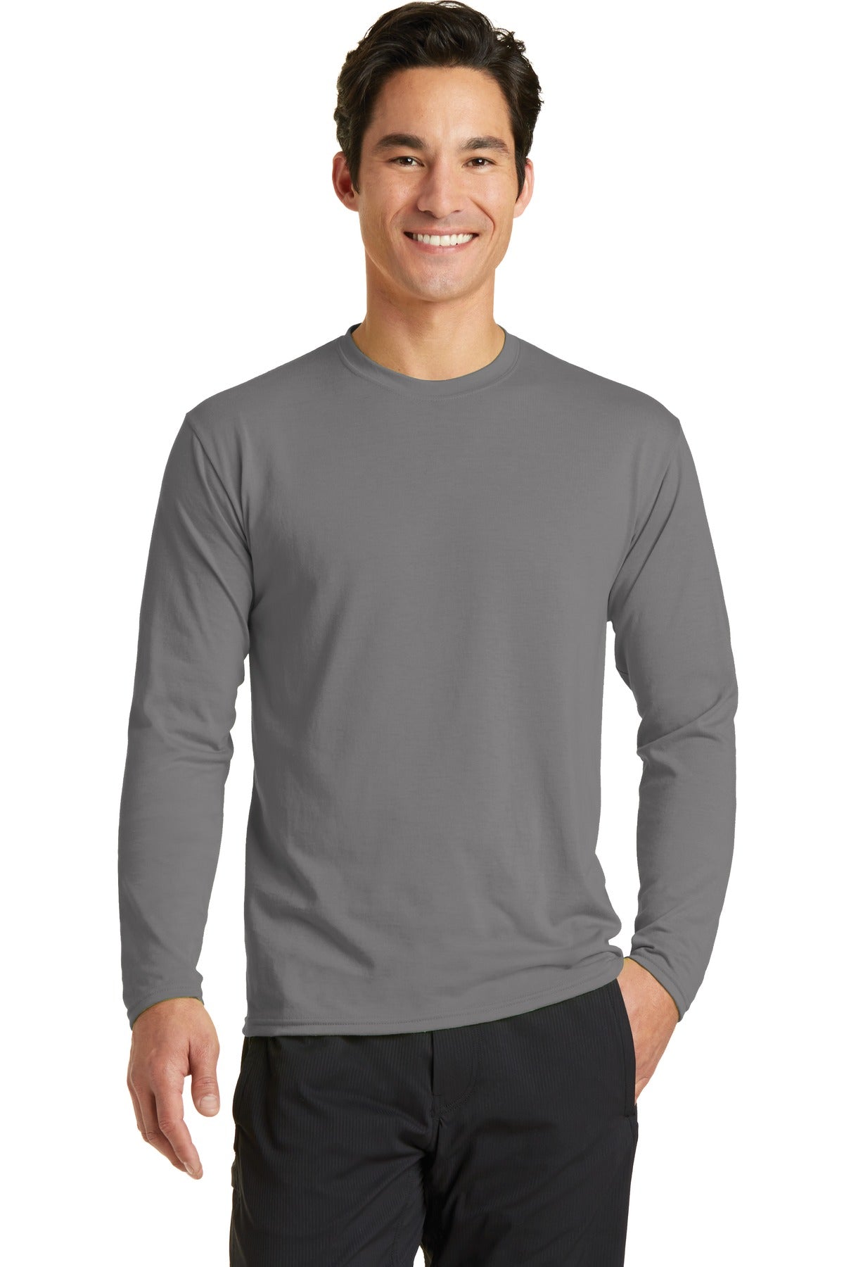 Long Sleeve Performance Blend Tee