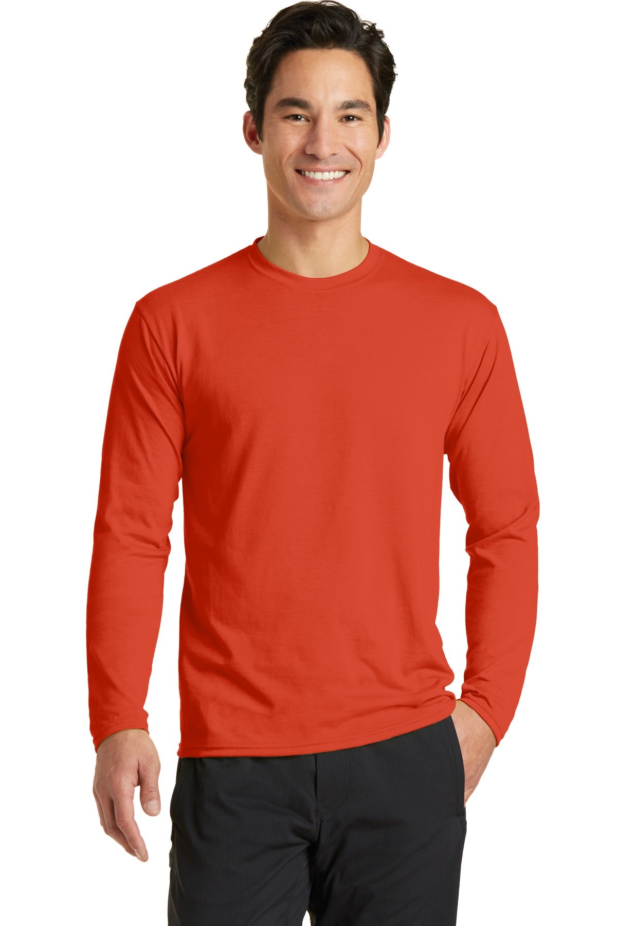 Long Sleeve Performance Blend Tee