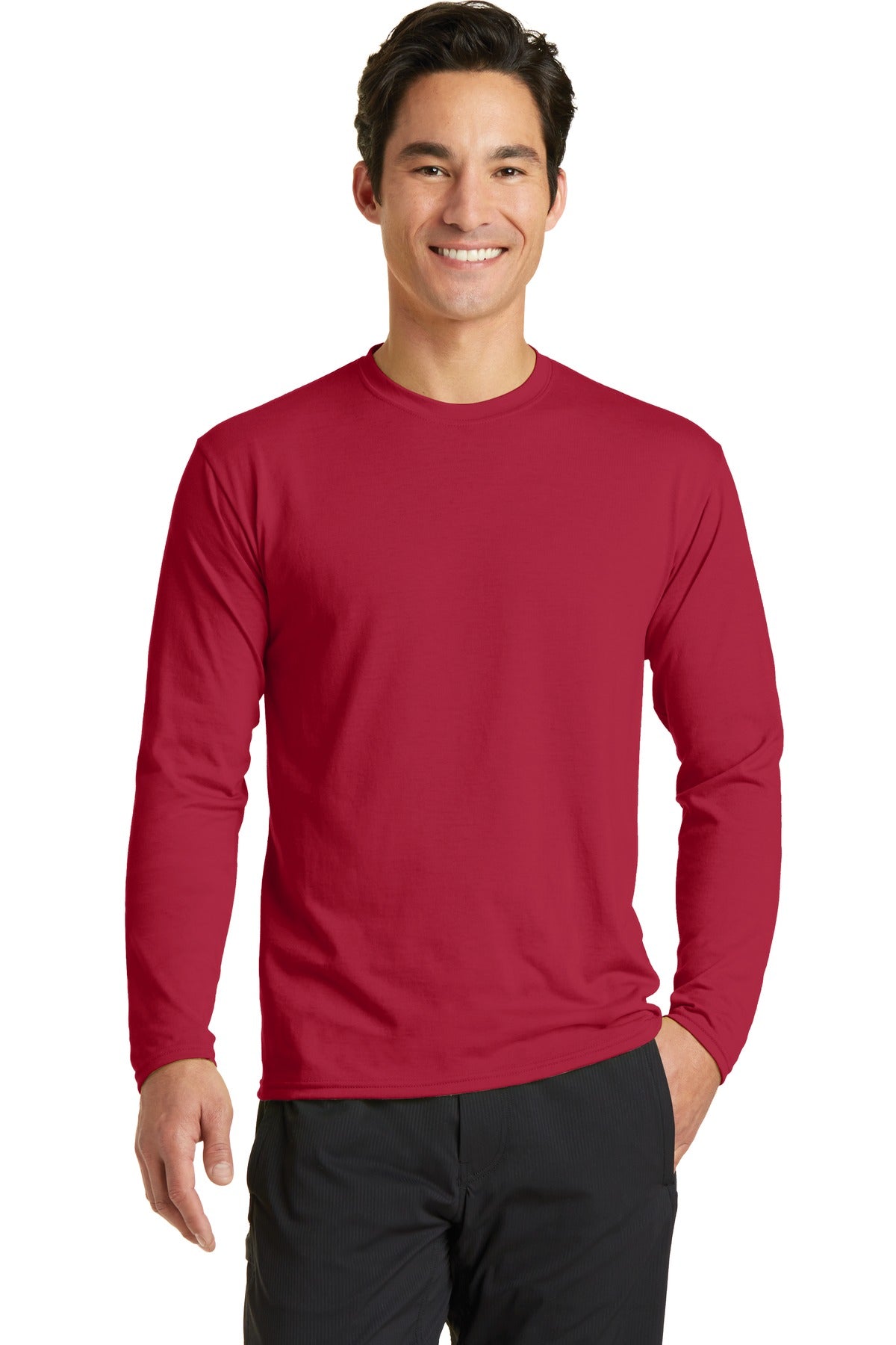 Long Sleeve Performance Blend Tee
