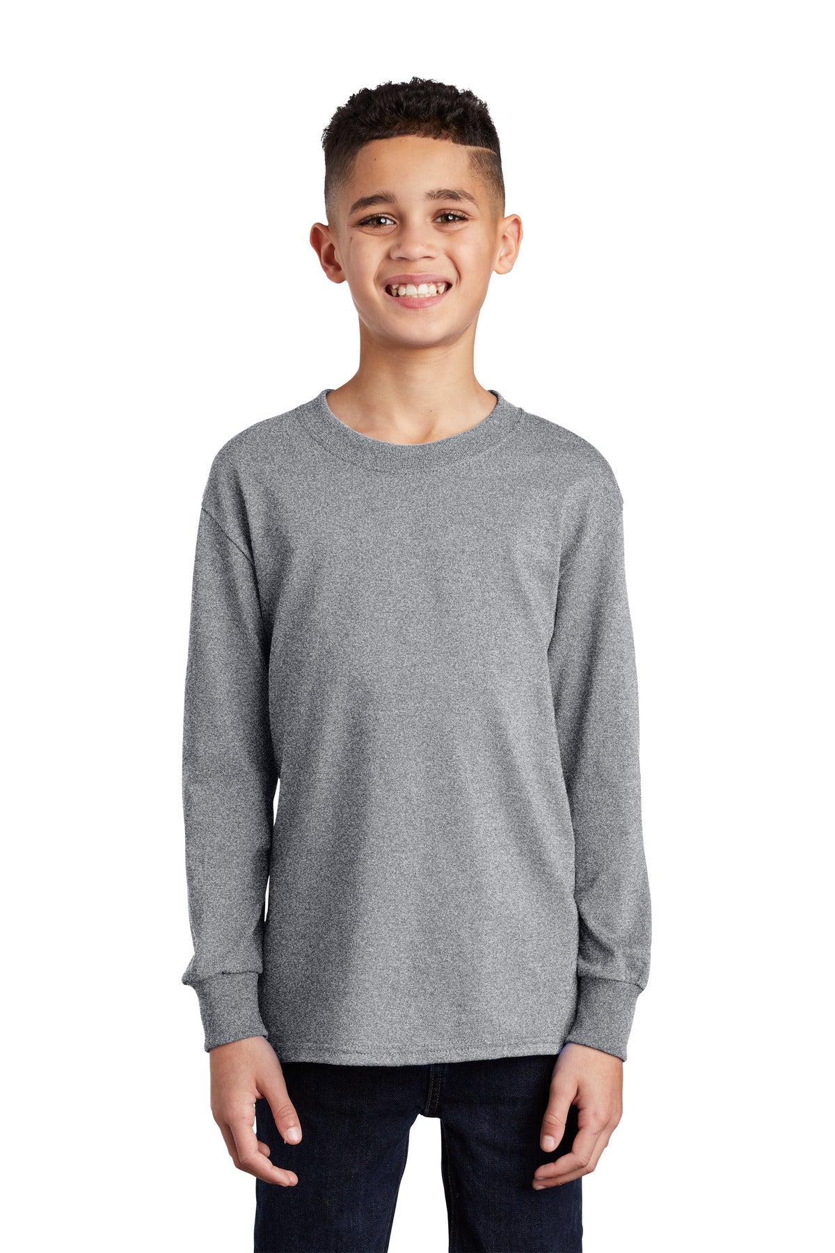 Youth Long Sleeve Core Cotton Tee