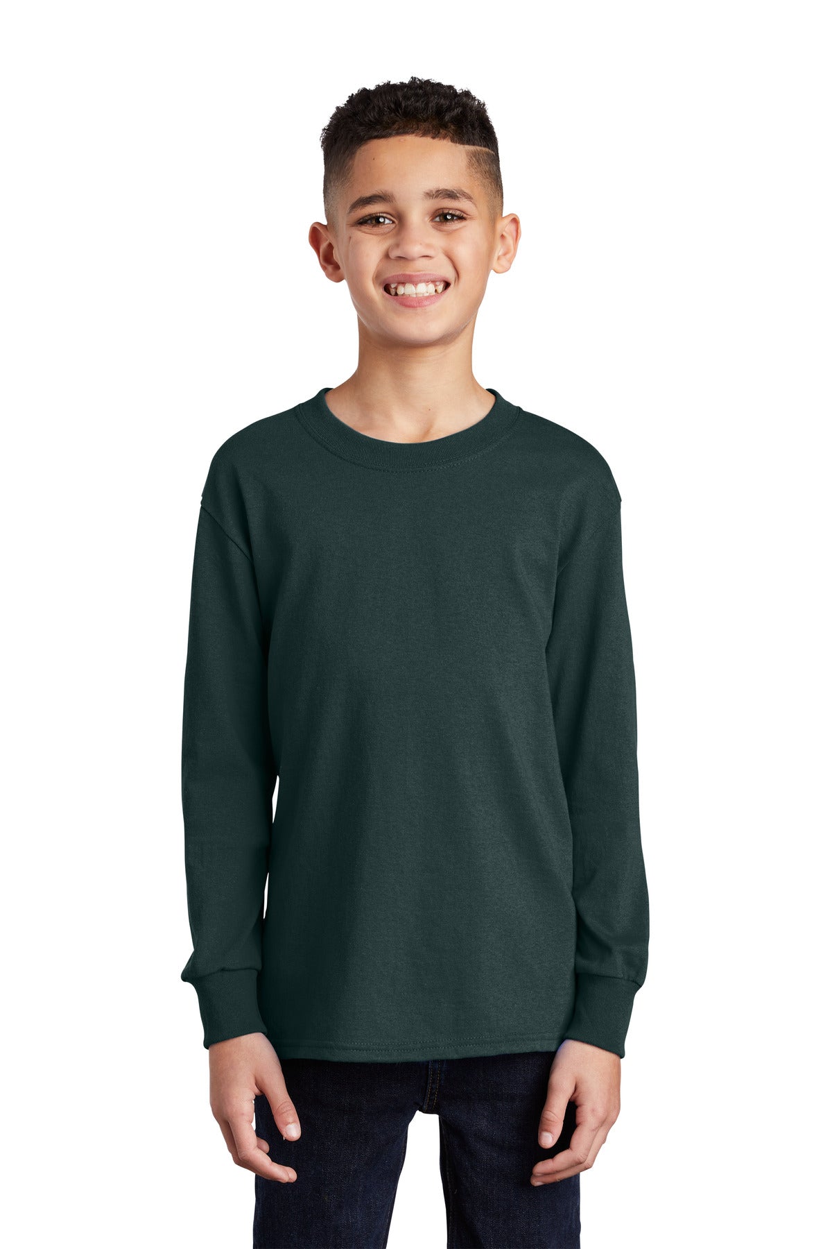 Youth Long Sleeve Core Cotton Tee