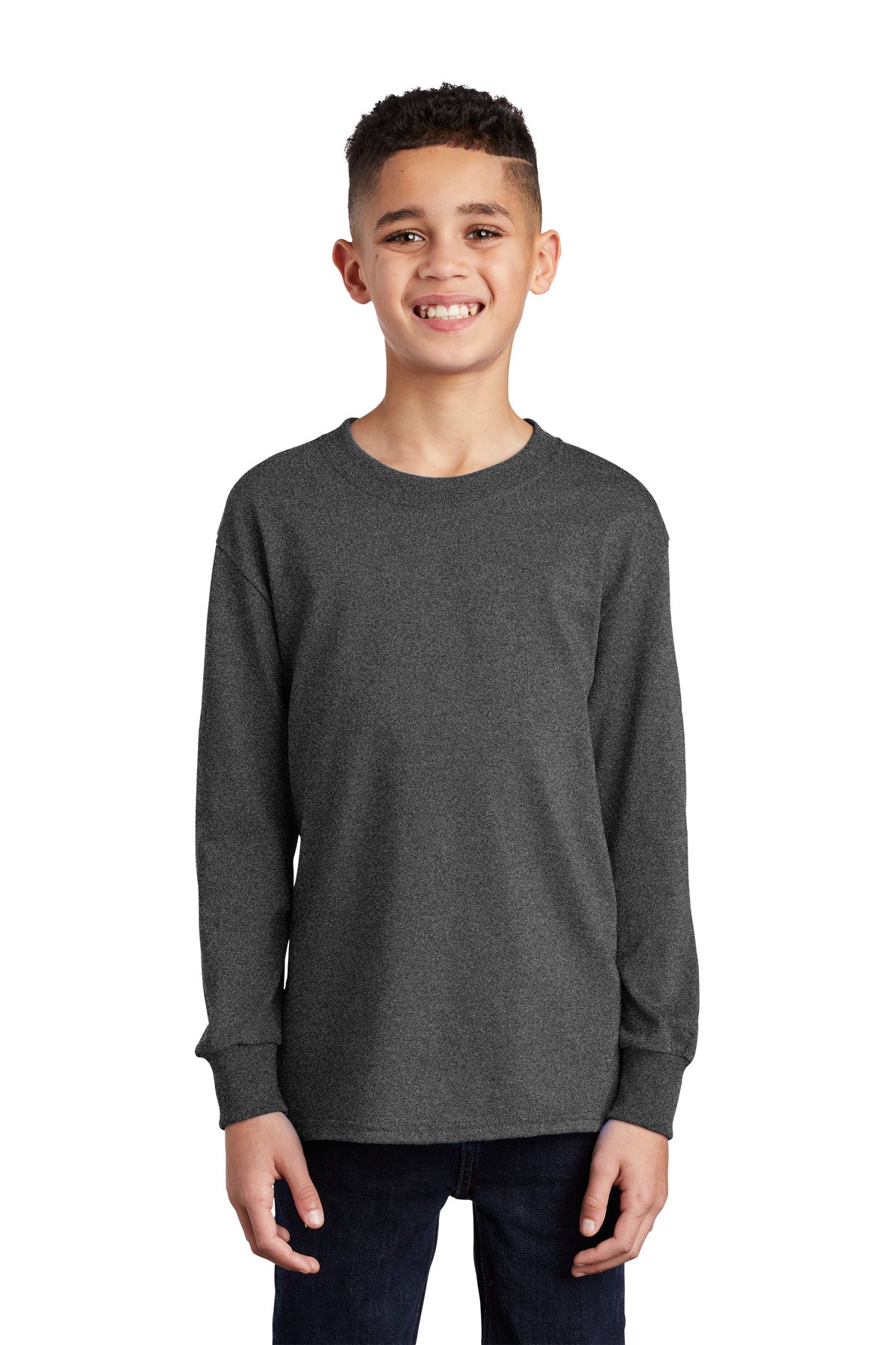 Youth Long Sleeve Core Cotton Tee