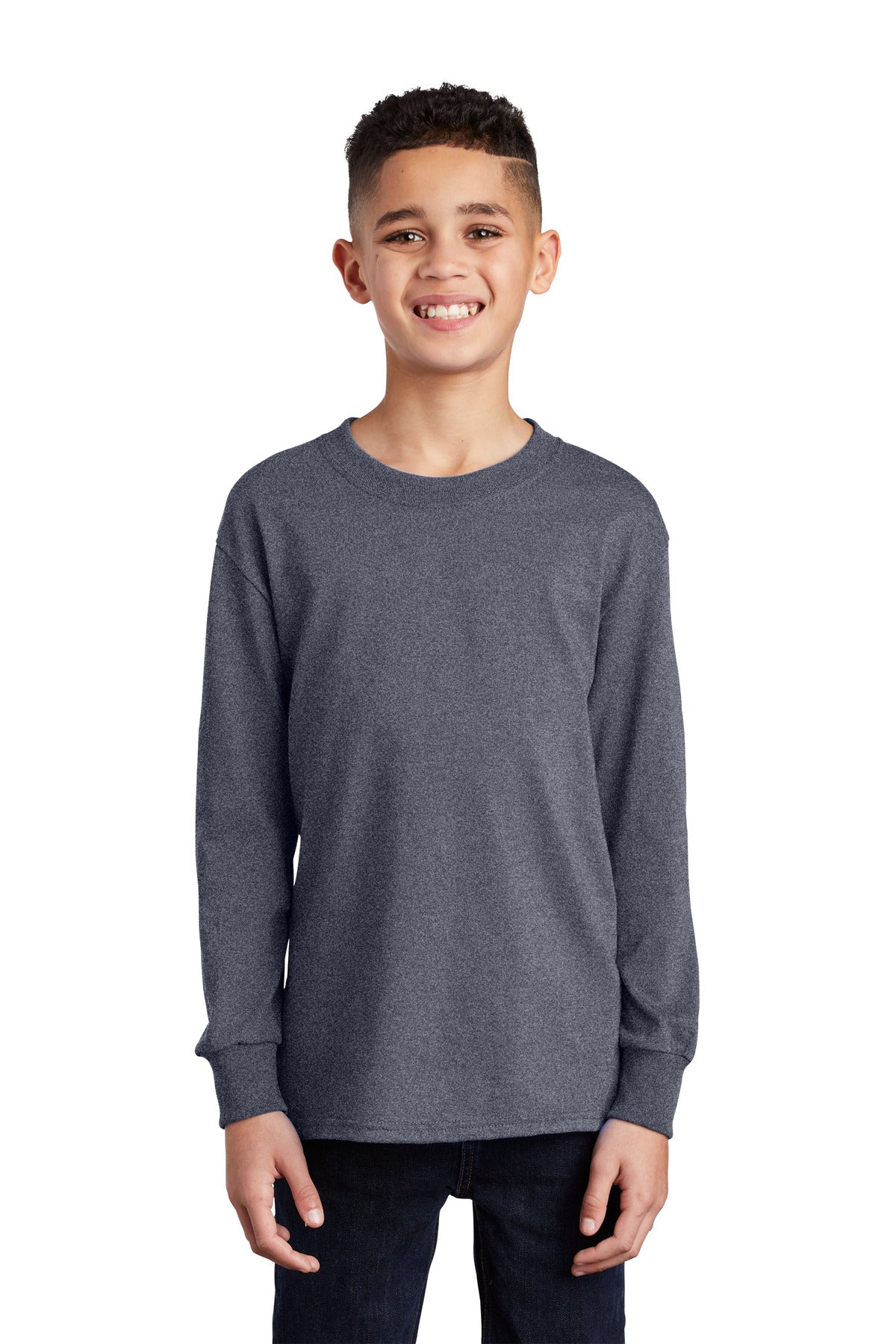 Youth Long Sleeve Core Cotton Tee