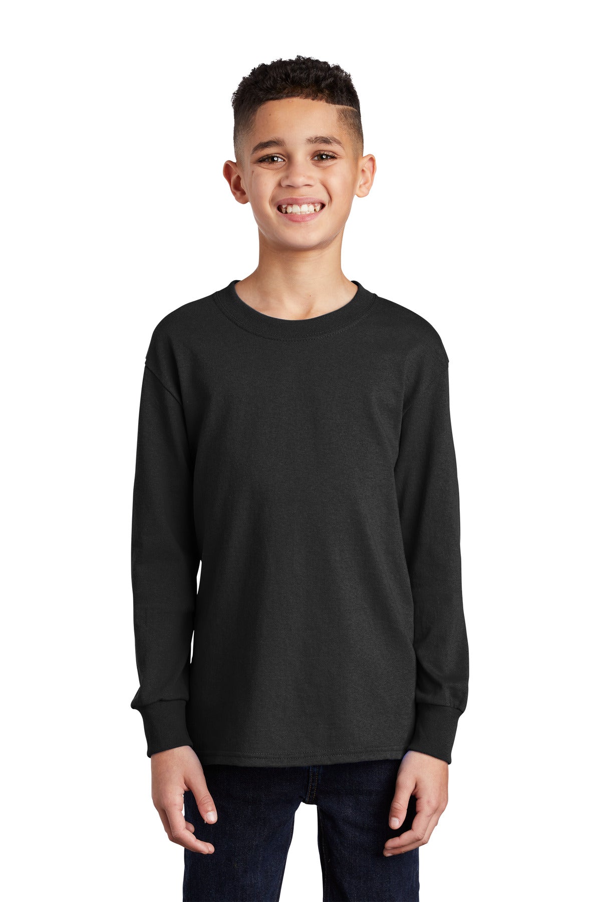Youth Long Sleeve Core Cotton Tee