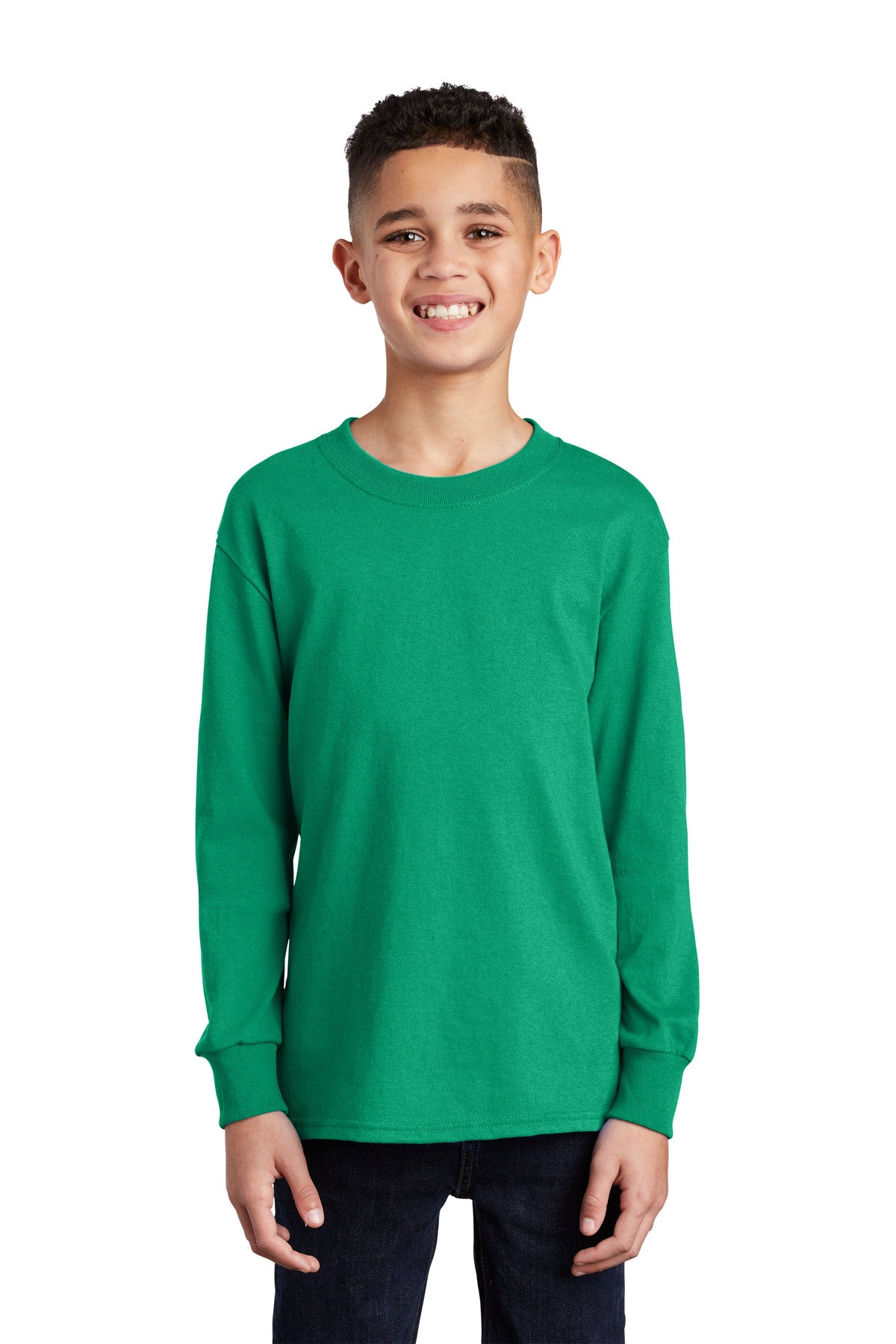 Youth Long Sleeve Core Cotton Tee