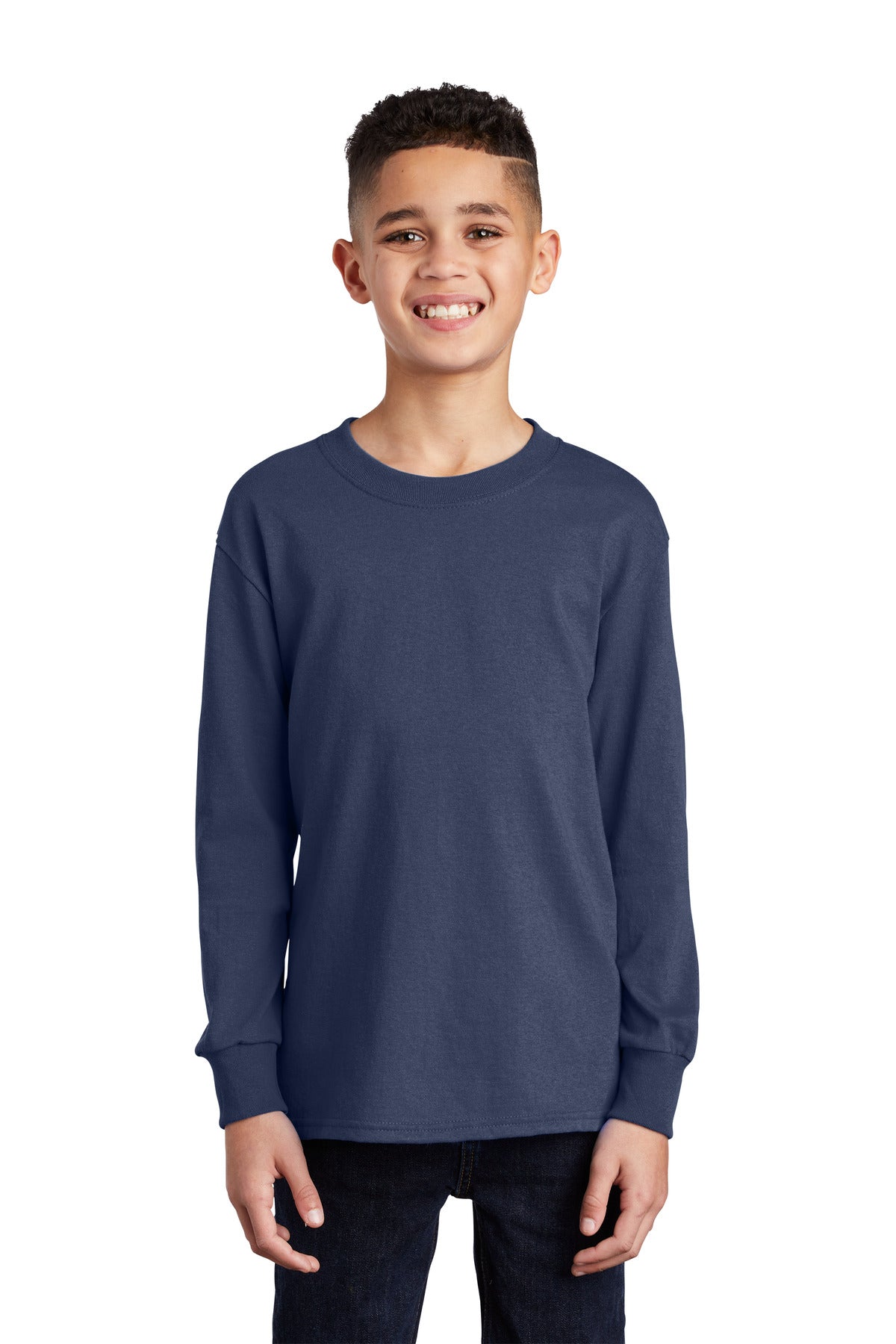 Youth Long Sleeve Core Cotton Tee