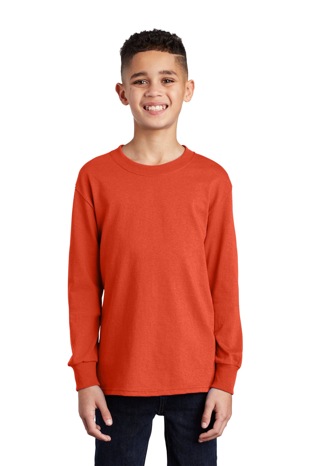Youth Long Sleeve Core Cotton Tee
