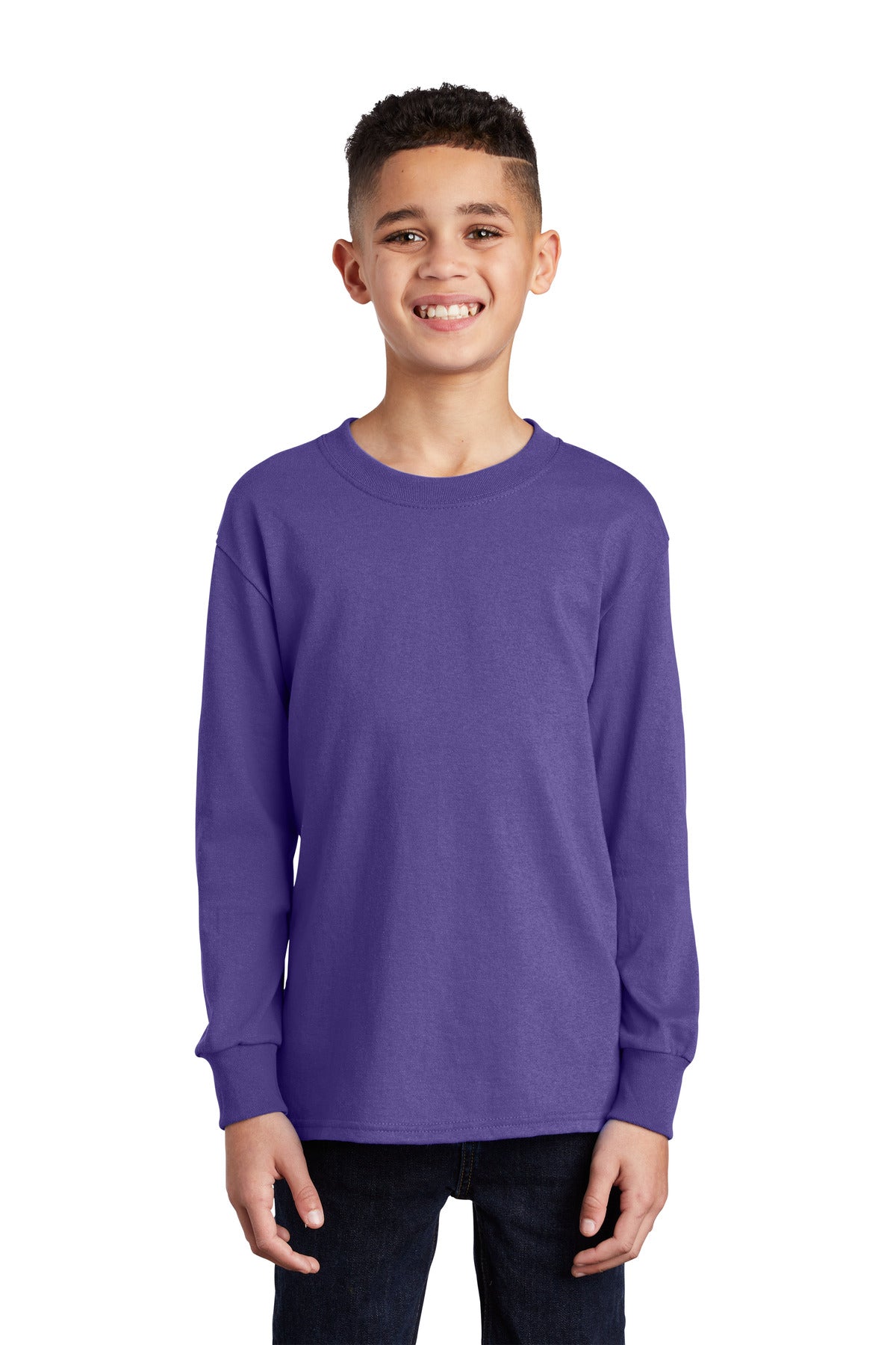 Youth Long Sleeve Core Cotton Tee