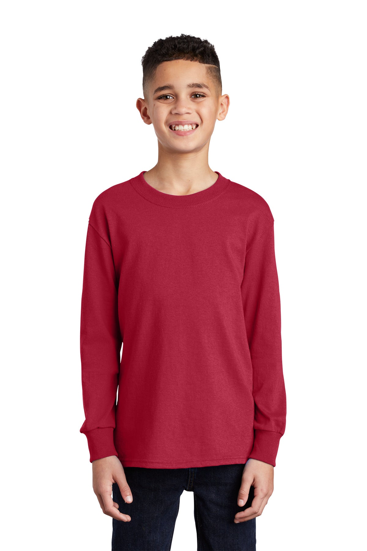 Youth Long Sleeve Core Cotton Tee