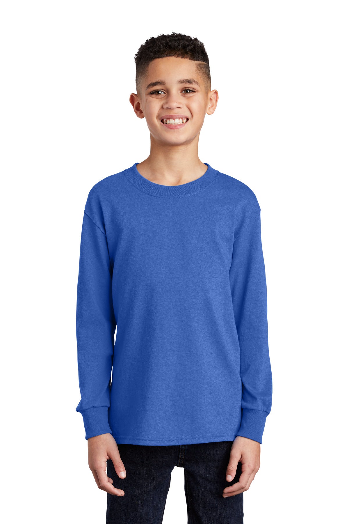 Youth Long Sleeve Core Cotton Tee