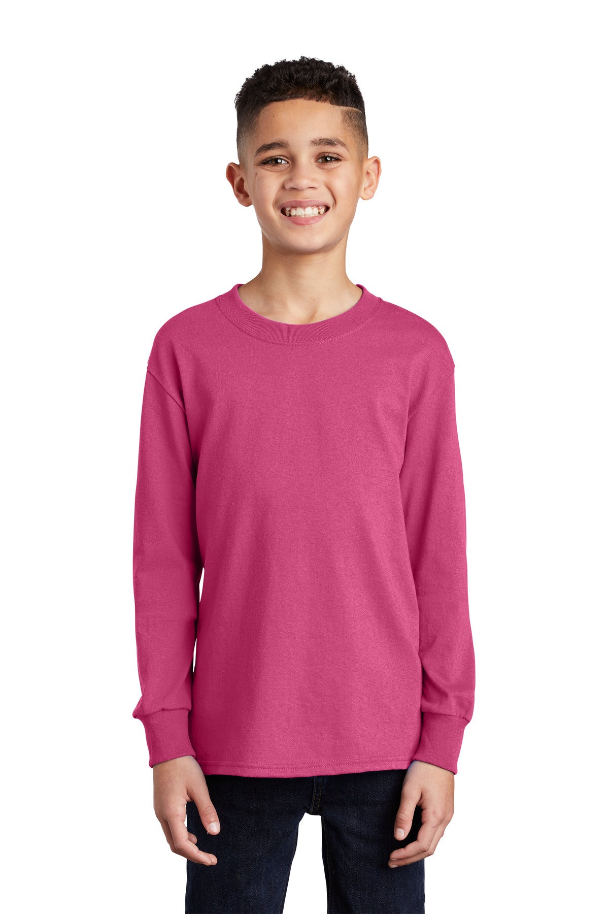 Youth Long Sleeve Core Cotton Tee