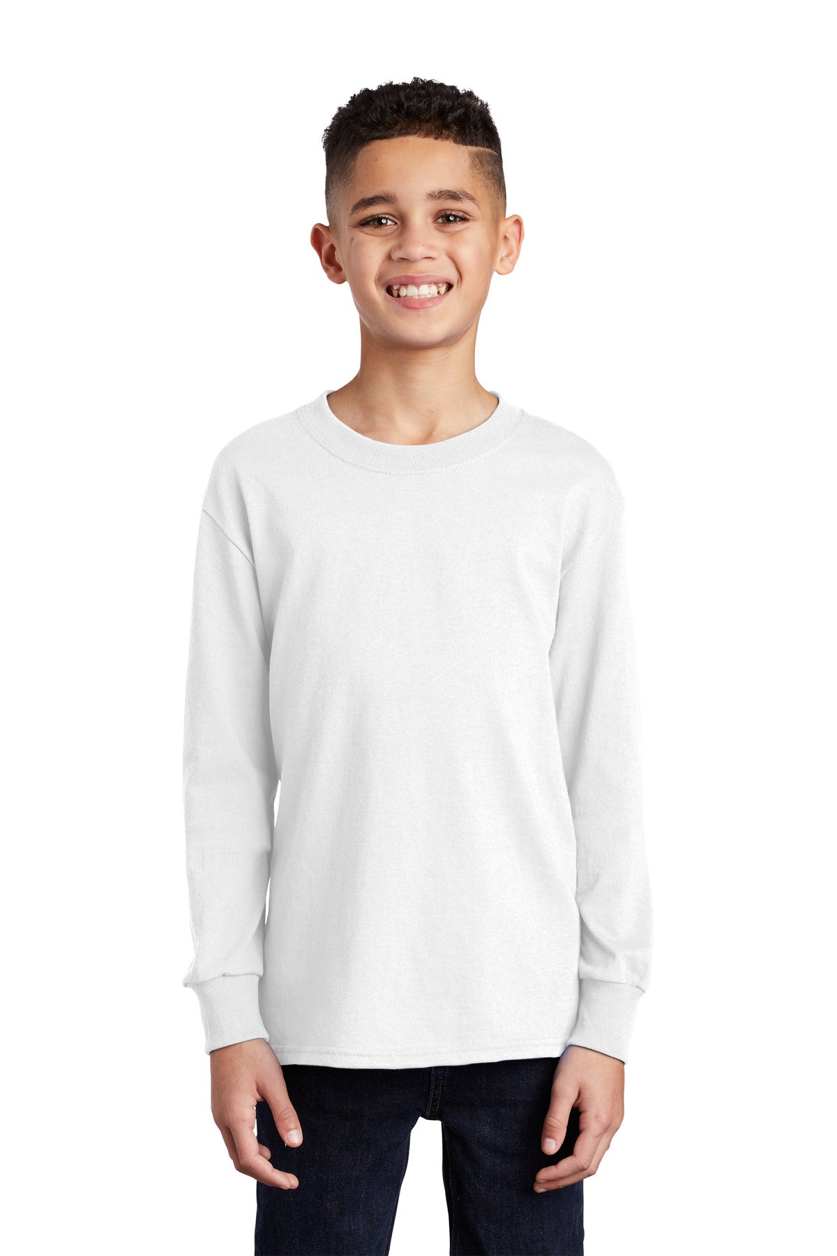Youth Long Sleeve Core Cotton Tee