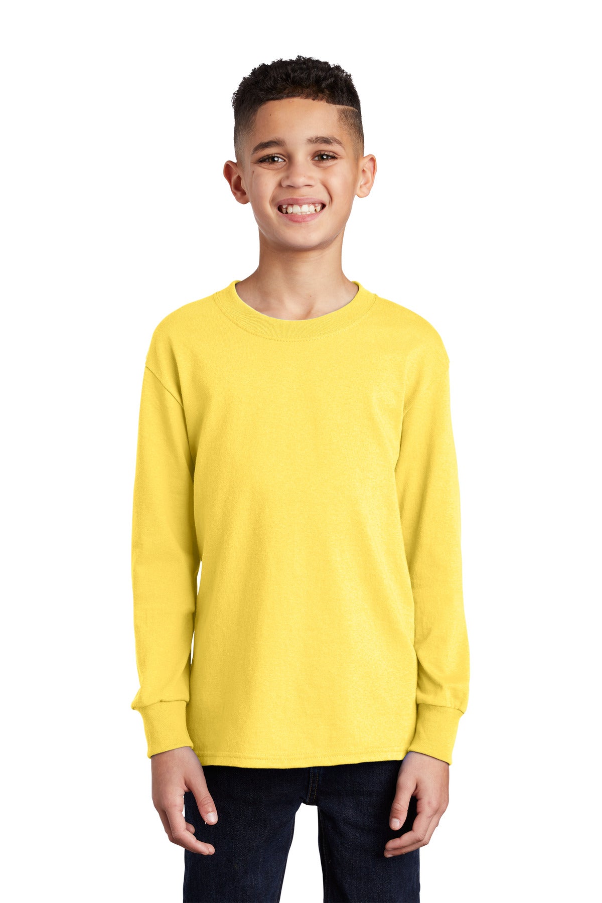 Youth Long Sleeve Core Cotton Tee