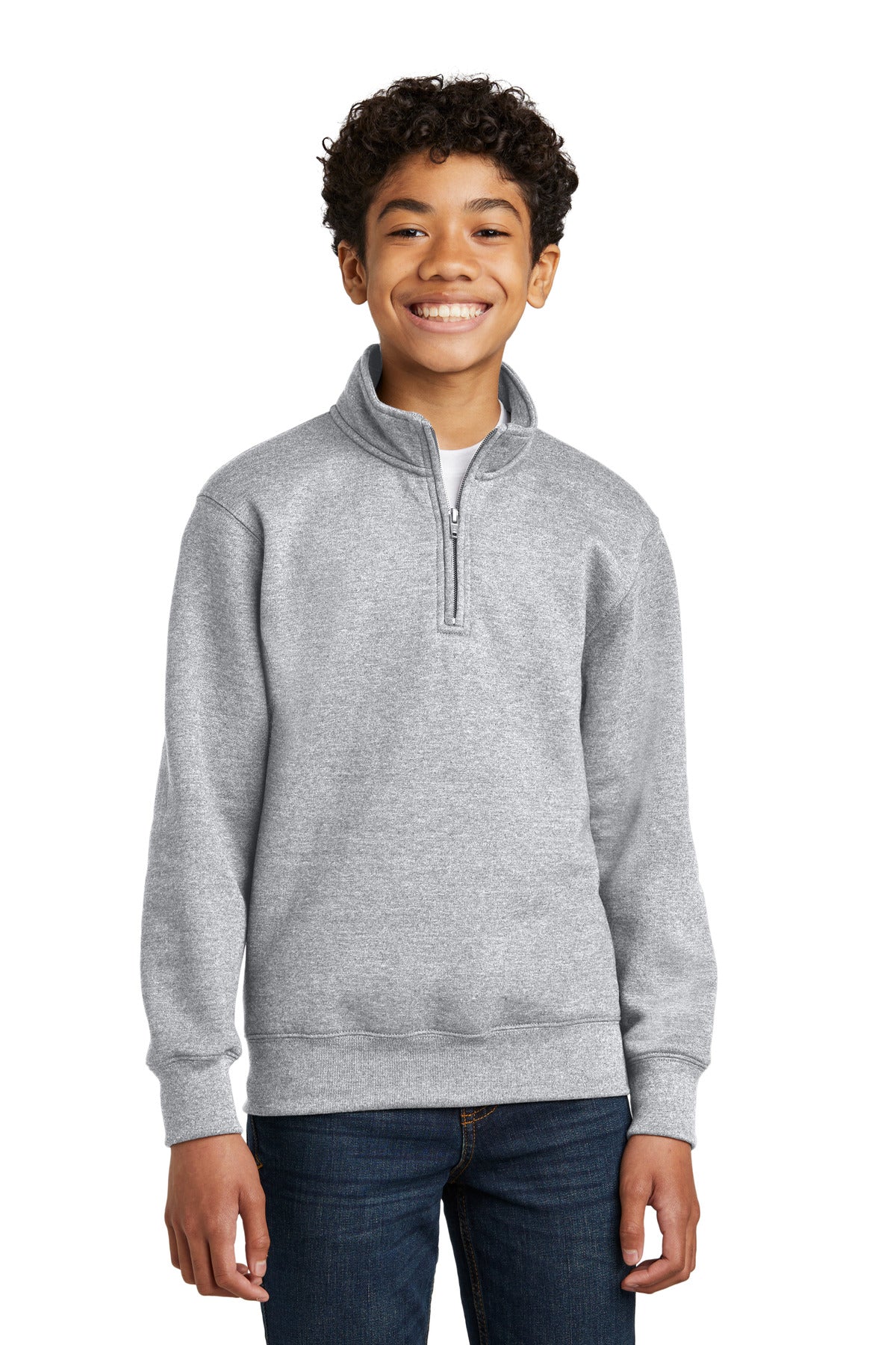 Youth Core Fleece 1/4-Zip Pullover Sweatshirt