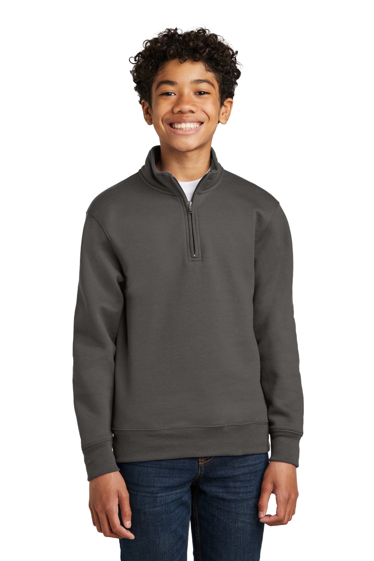 Youth Core Fleece 1/4-Zip Pullover Sweatshirt