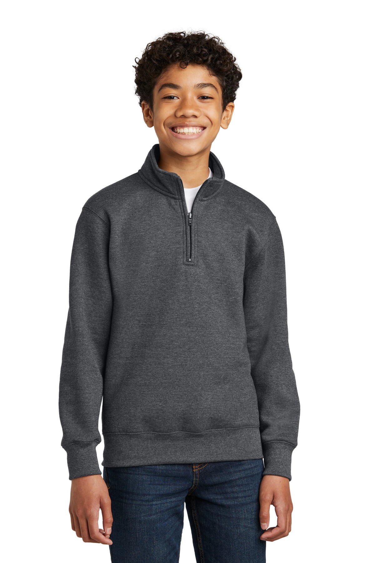 Youth Core Fleece 1/4-Zip Pullover Sweatshirt