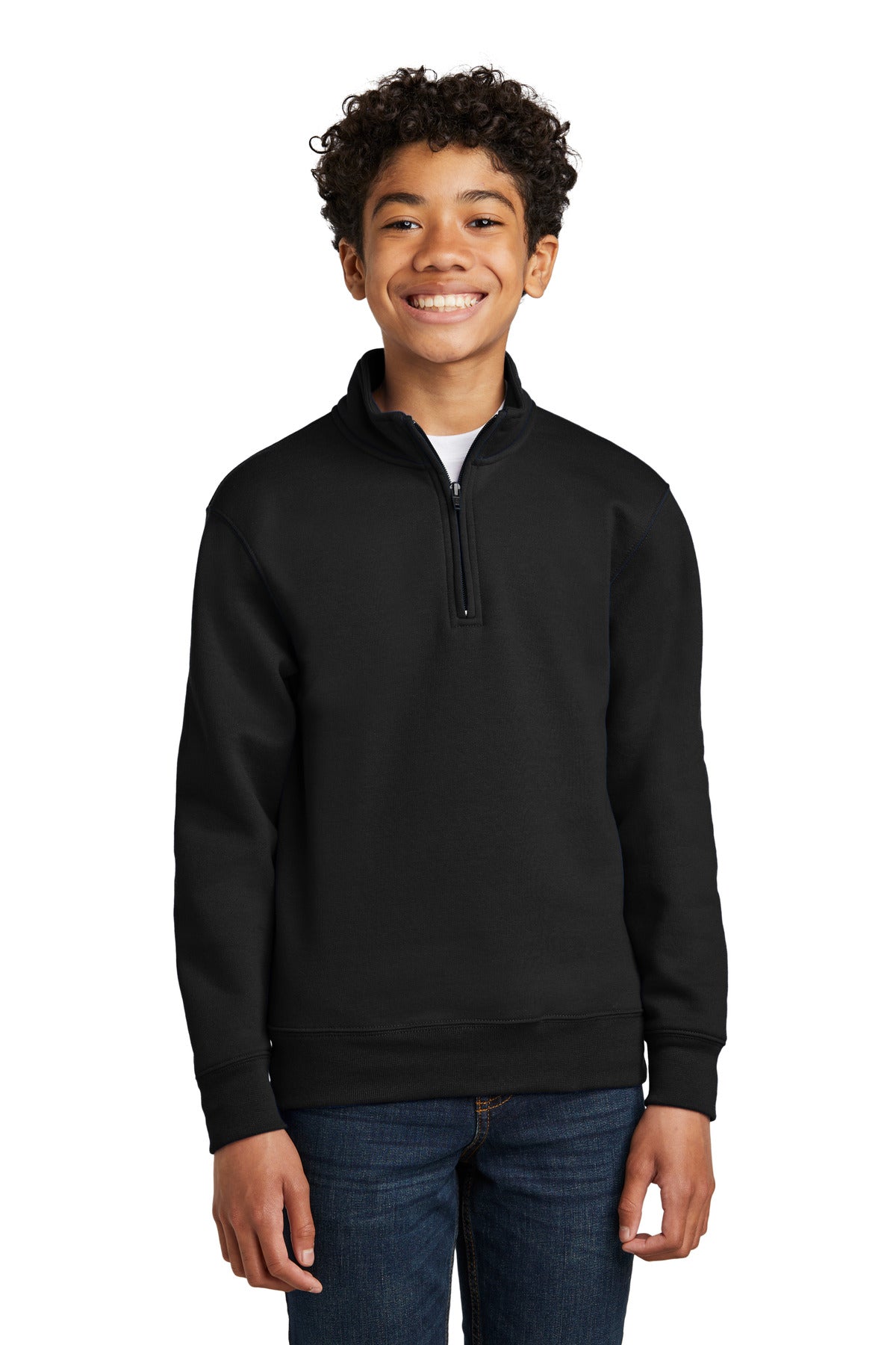 Youth Core Fleece 1/4-Zip Pullover Sweatshirt